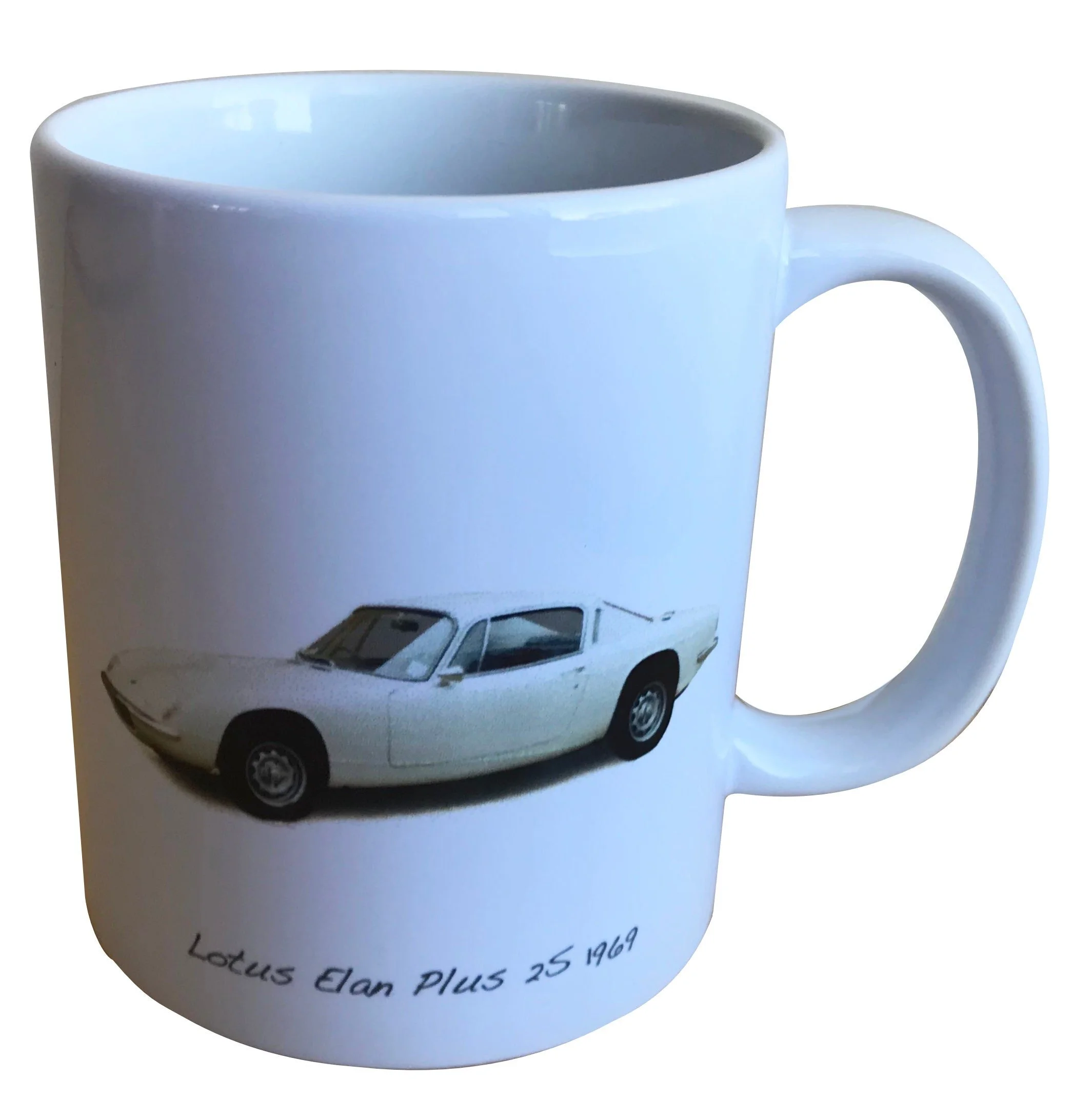 Lotus Elan Plus 2S 1969 - 11oz Ceramic Mug - Ideal Present for the Sports Car Enthusiast