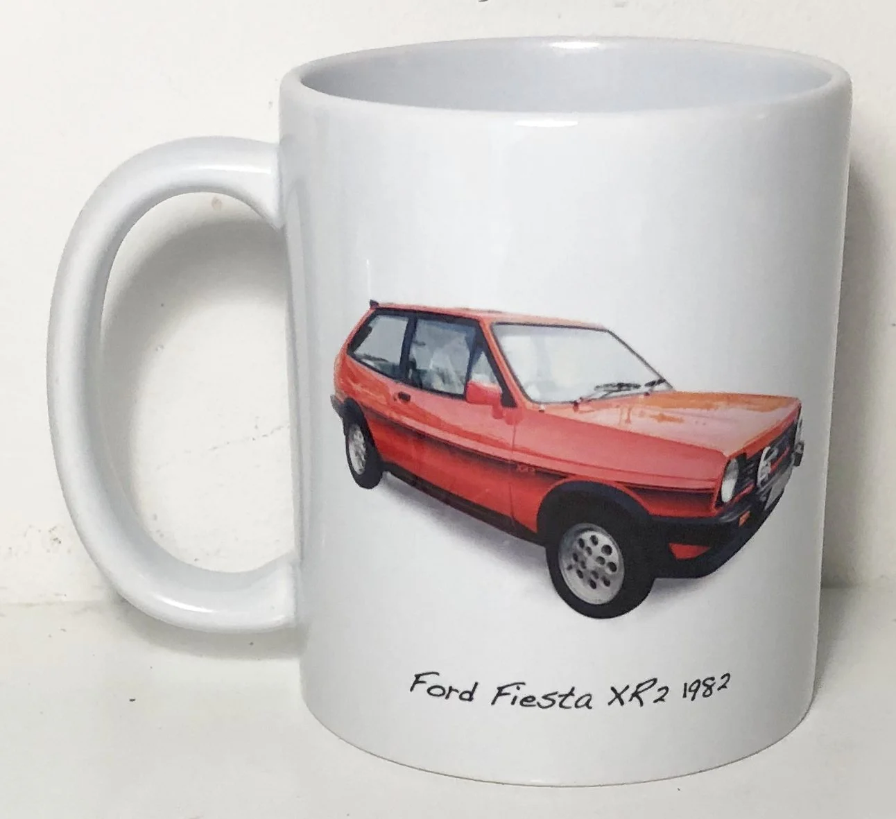 Ford Fiesta XR2 1982 - 11oz Ceramic Mug - Ideal Gift for the Ford Car Enthusiast