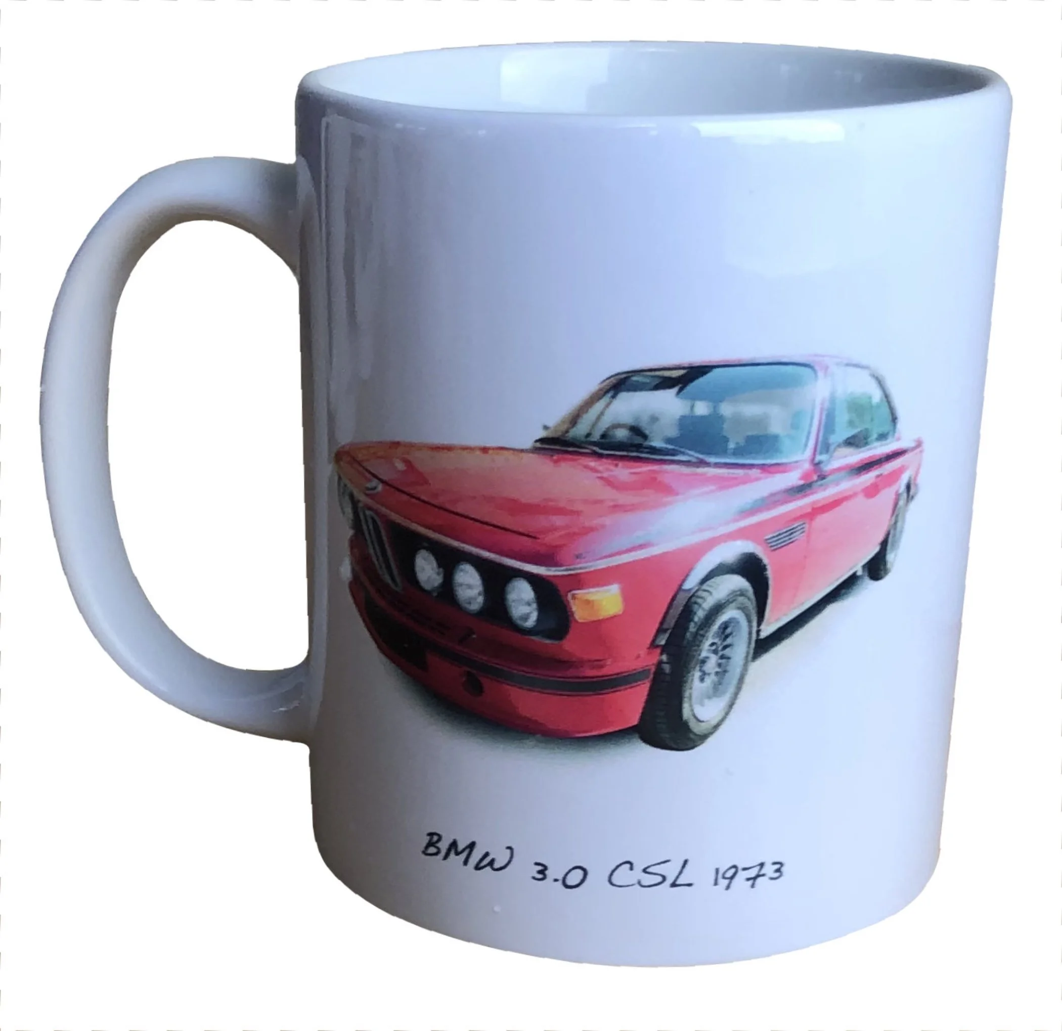 BMW 3.0CSL 1973 - 11oz Ceramic Mug - Ideal Gift for the German Car Enthusiast