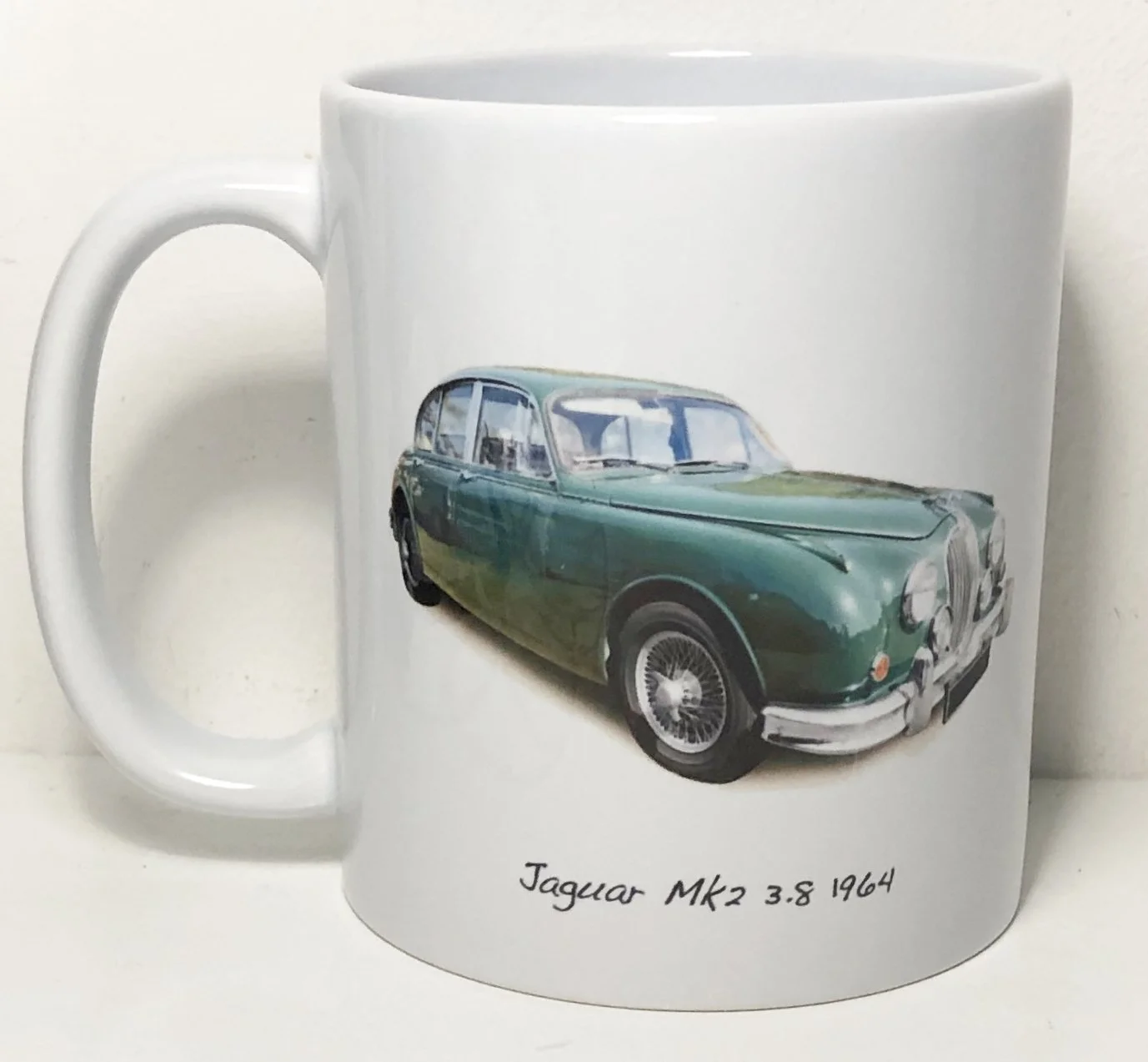 Jaguar 3.8 S-Type 1964 - 11oz Ceramic Mug - Ideal Gift for the Classic Car Enthusiast