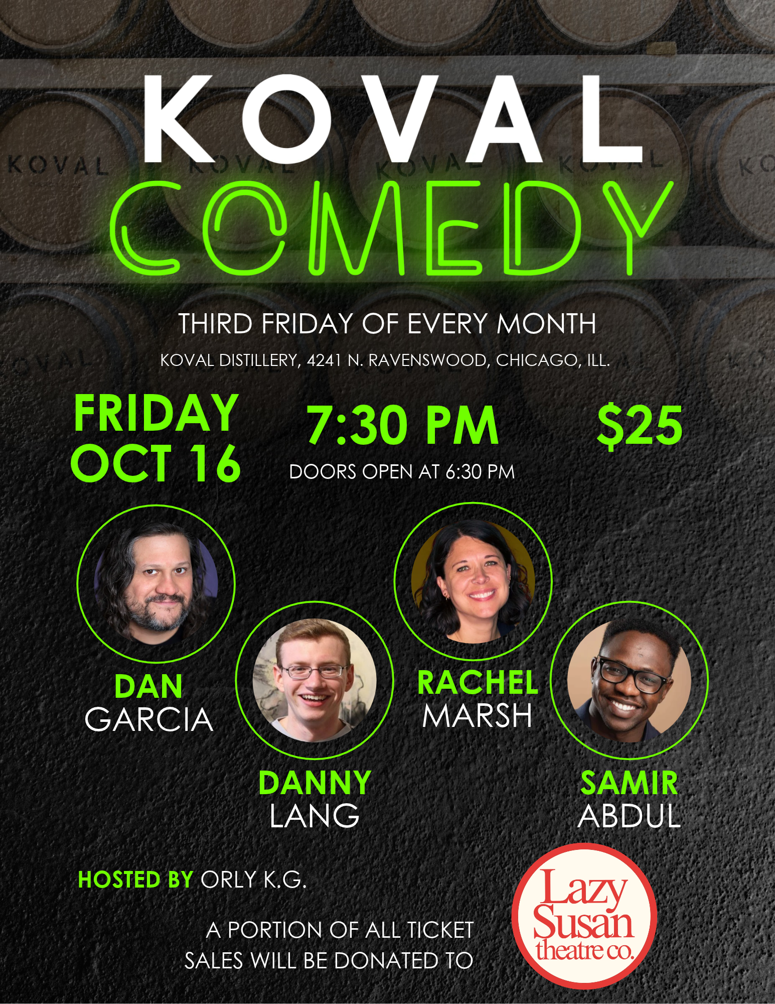 KOVAL Comedy: Third Fridays