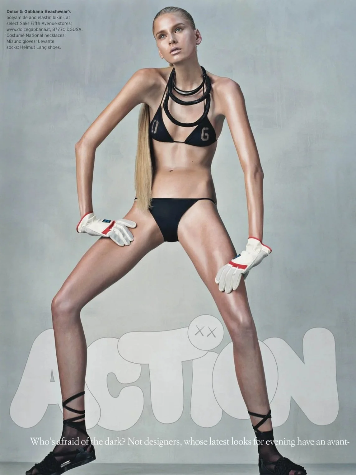 w magazine typography