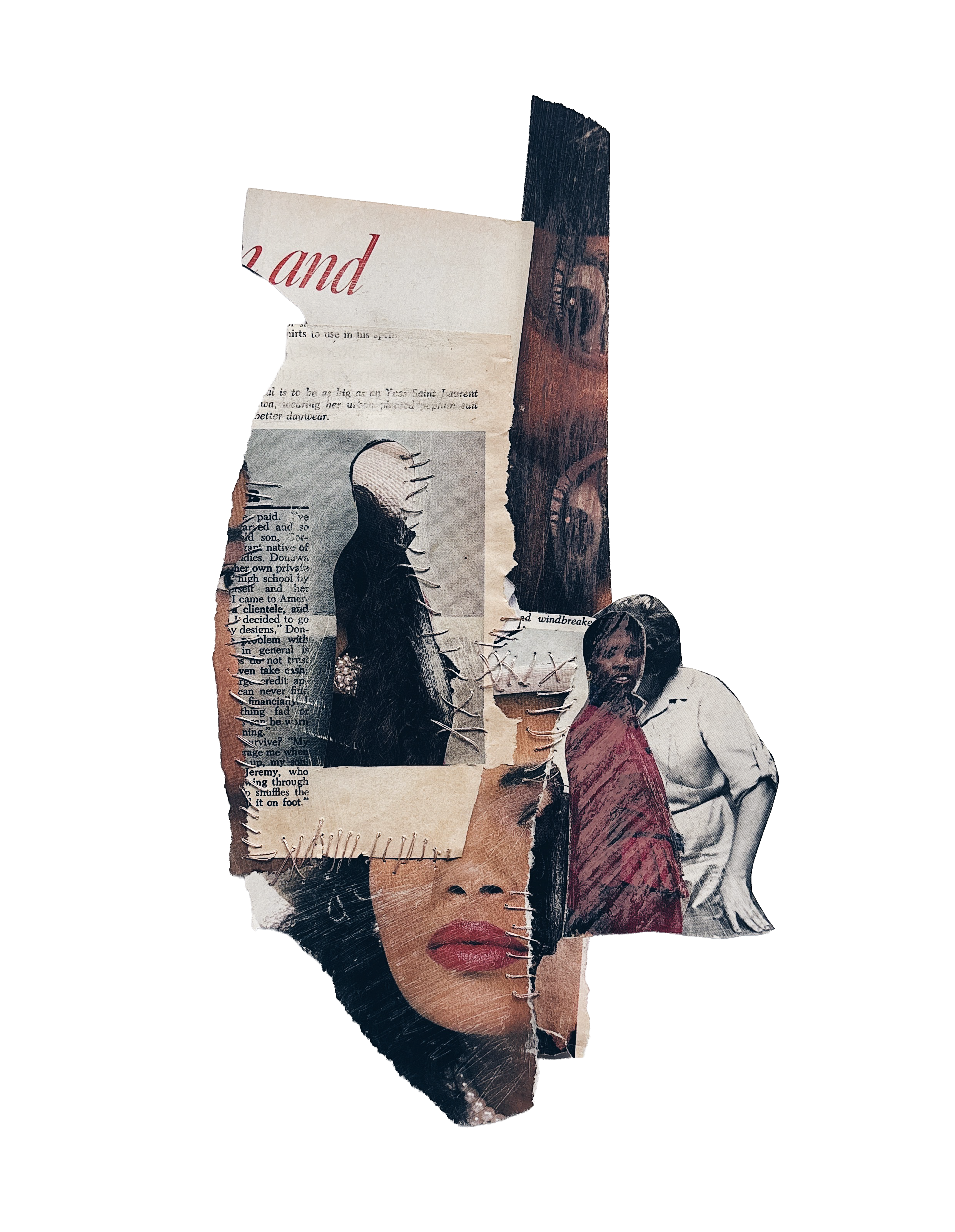Too much is never enough, 2025
Collage on bristol board
11x14"