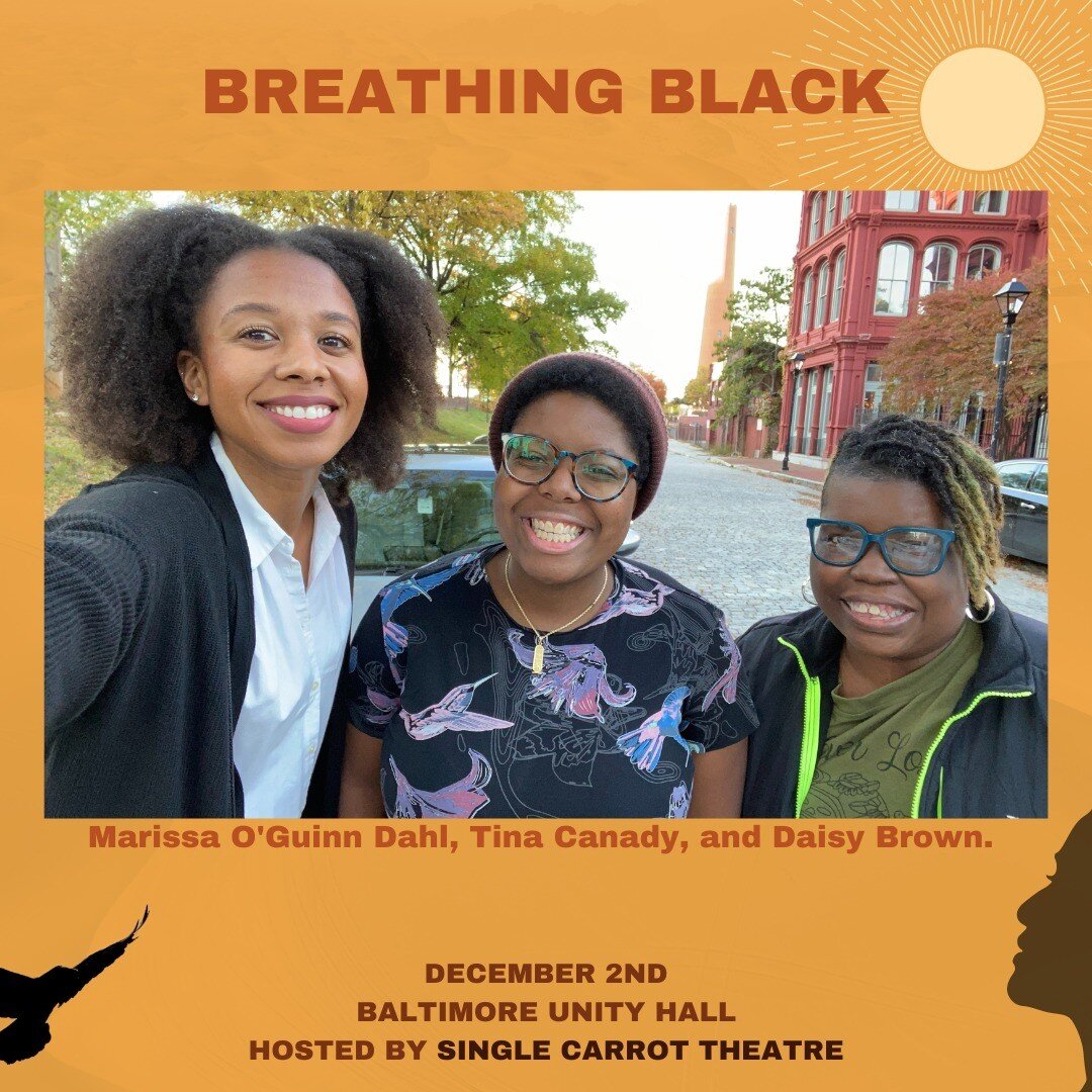 🥕Join us December 2nd at 7:30for Single Carrot's premiere of Tina Canady&rsquo;s award winning film Breathing Black🎥

Click the link in our bio for more information!