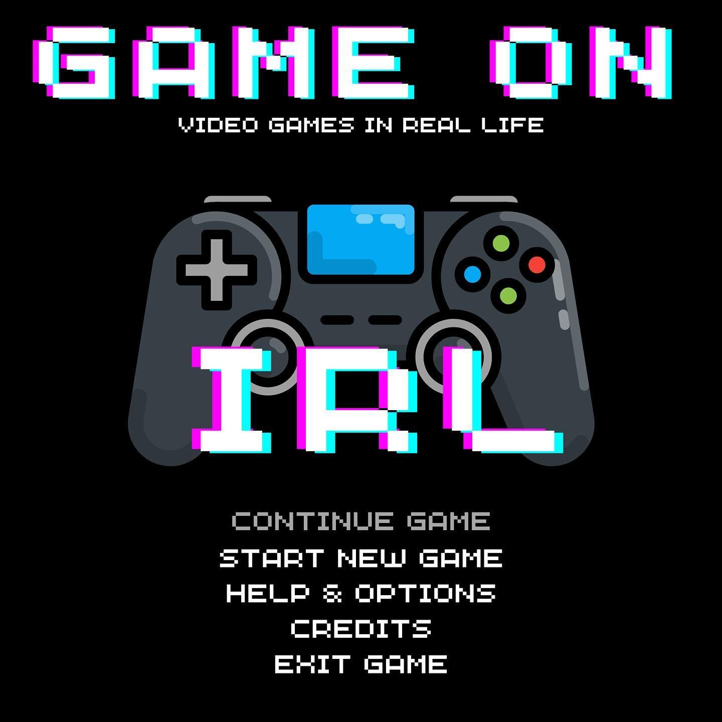 See you tonight (middle school) and tomorrow (high school) for our Videogames IRL Gospel Game Night! This is going to be an awesome time of playing some life-sized versions of classic videogames, so make sure to bring a friend! Middle school tonight 