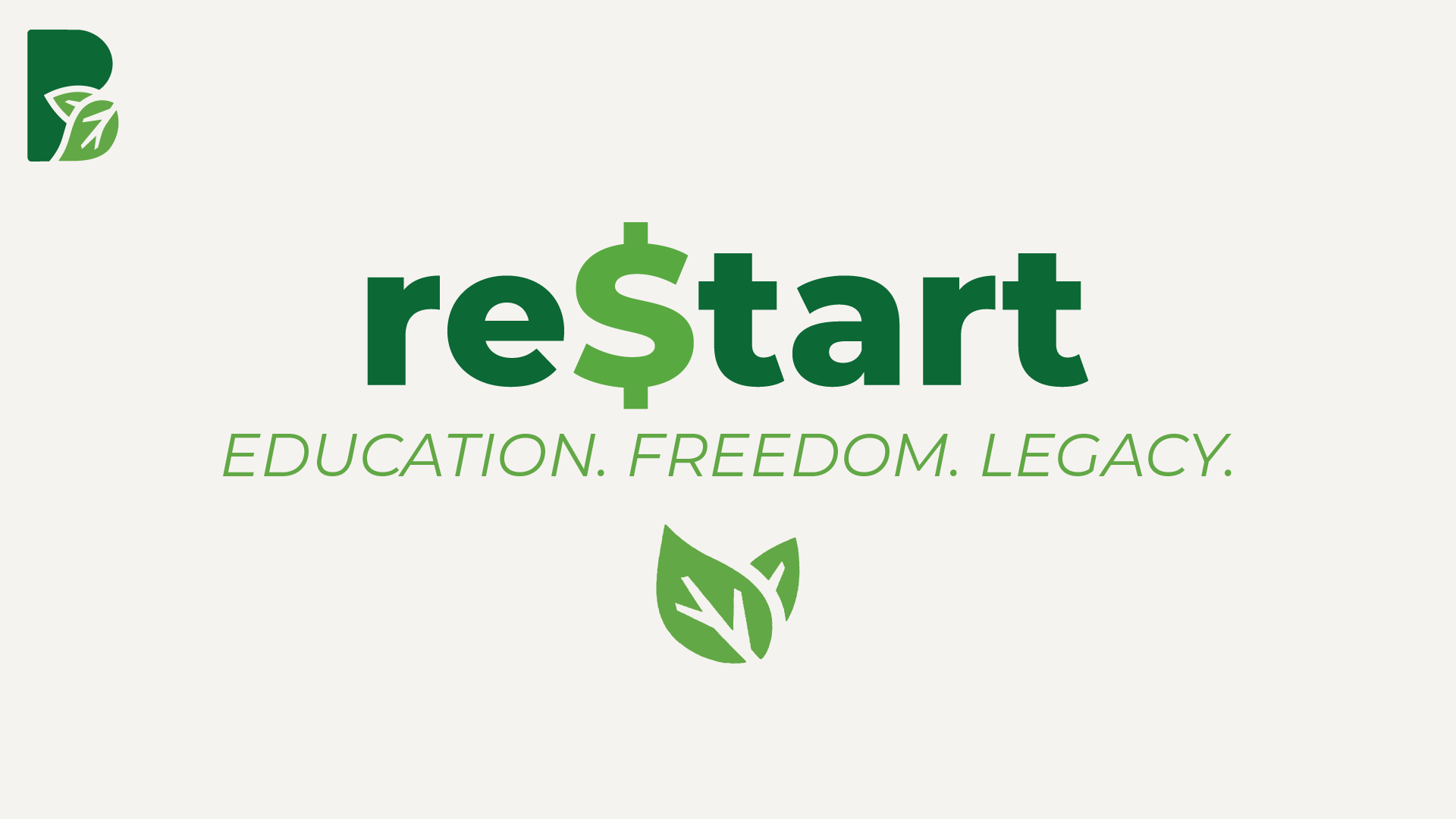 Re$tart:  Financial Class