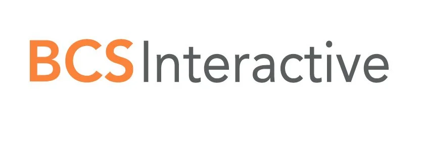 BCS Interactive logo with BCS in orange and the word Interactive in gray.