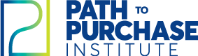 Logo for the Path to Purchase Institute featuring a stylized green and blue number 2 and the organization's name in blue and black text