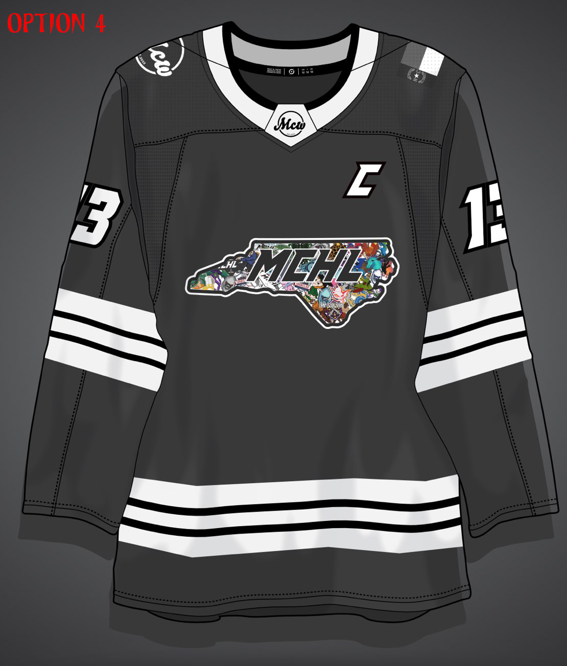 This jersey was designed by Jackson Powell