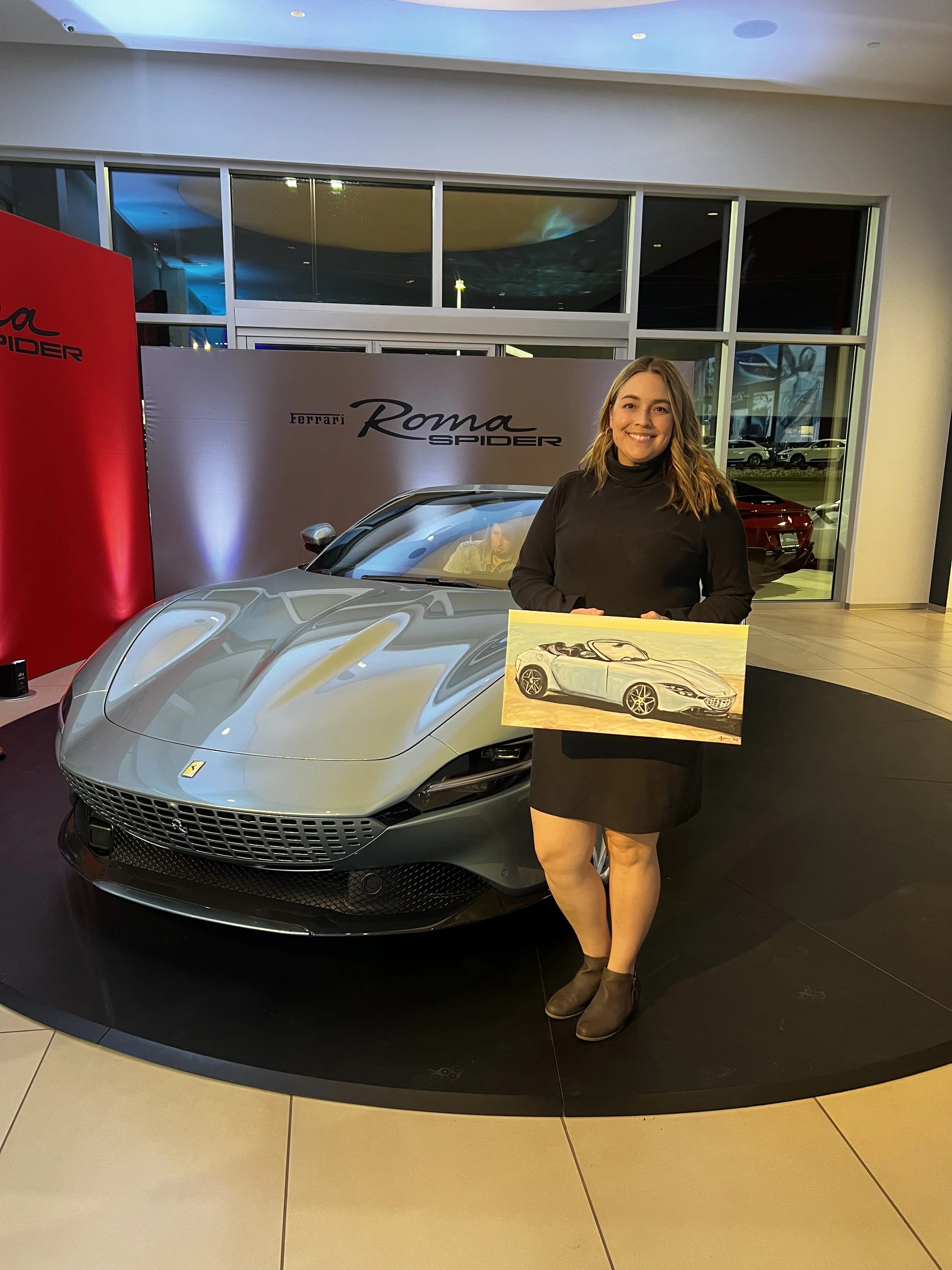 Ferrari Live Painting