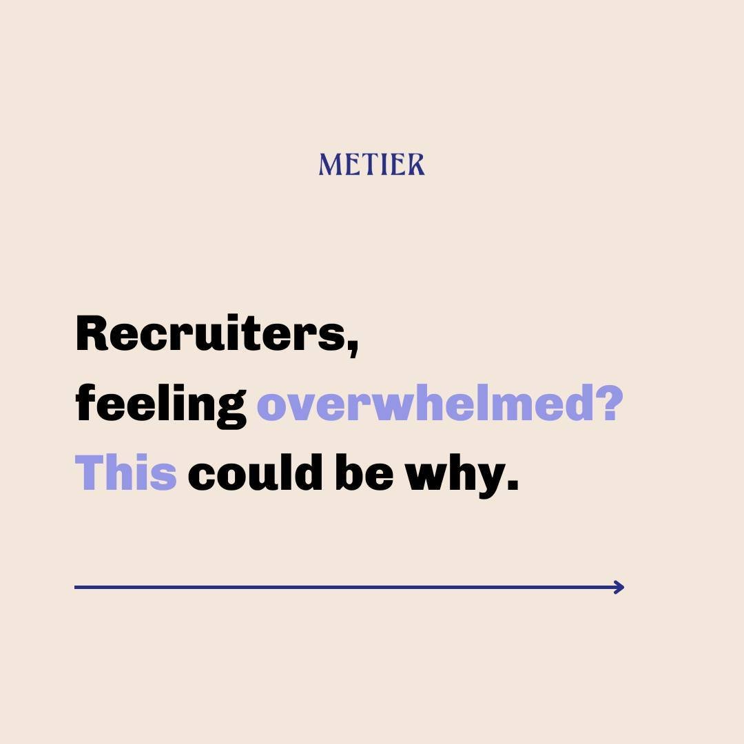 Recruiters today wear many hats, seamlessly transitioning between marketer, salesperson, career coach, and psychologist in order to navigate the complex and challenging landscape of talent acquisition. The demands can be overwhelming, requiring a del