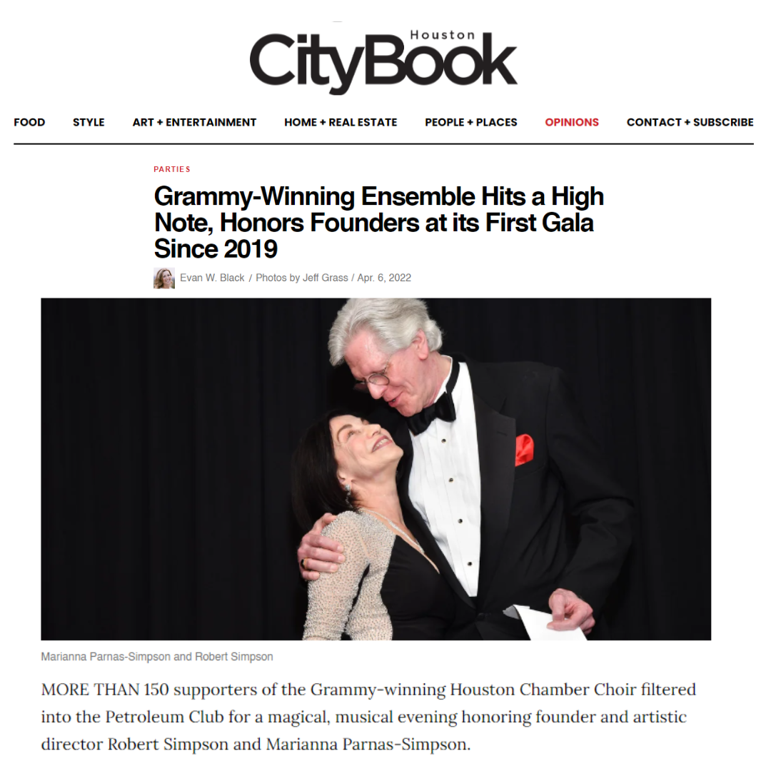 Grammy-Winning Ensemble Hits a High Note, Honors Founders at its First Gala Since 2019