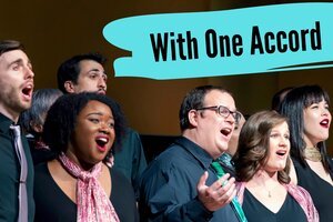 HOUSTON CHAMBER CHOIR ANNOUNCES NEW PODCAST, “WITH ONE ACCORD,” TO OFFER SOLACE TO THE PUBLIC THROUGH MUSIC