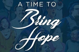 HOUSTON CHAMBER CHOIR PRESENTS A TIME TO BRING HOPE FOR 2020 HOLIDAY CONCERT OFFERING