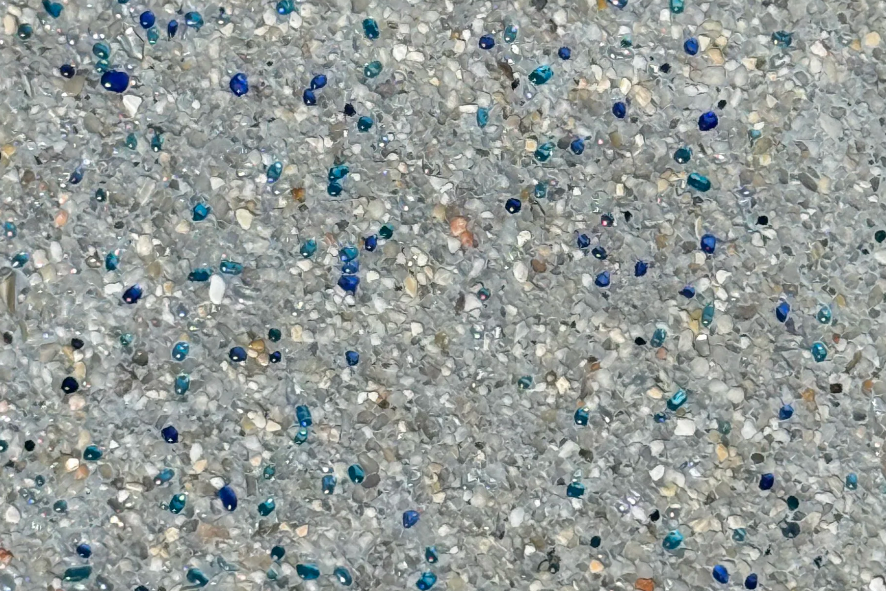 (Mini Pebble with 20% Glass) - Caribbean