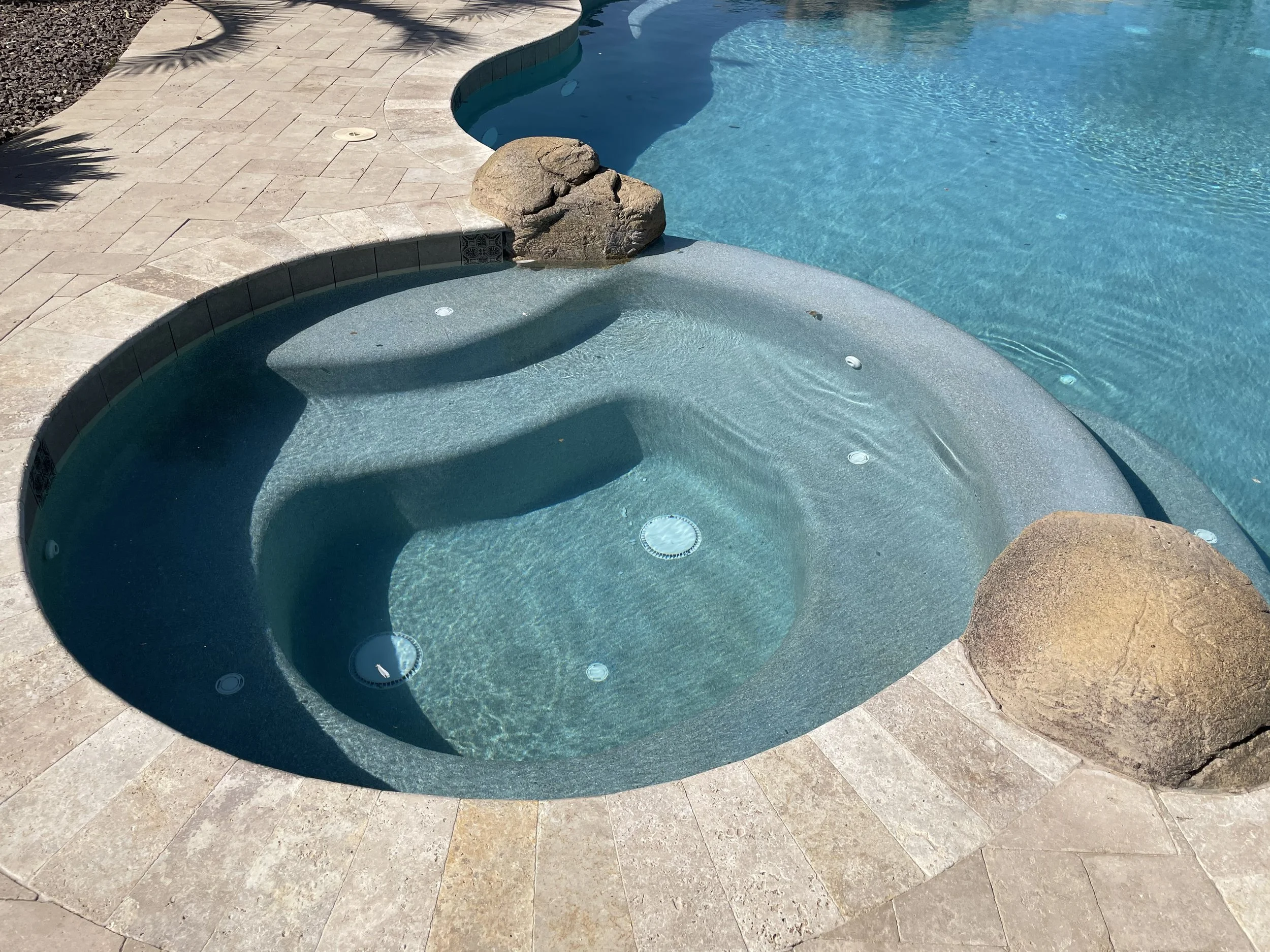 (Mini Pebble) - Laguna White — MercuryPool
