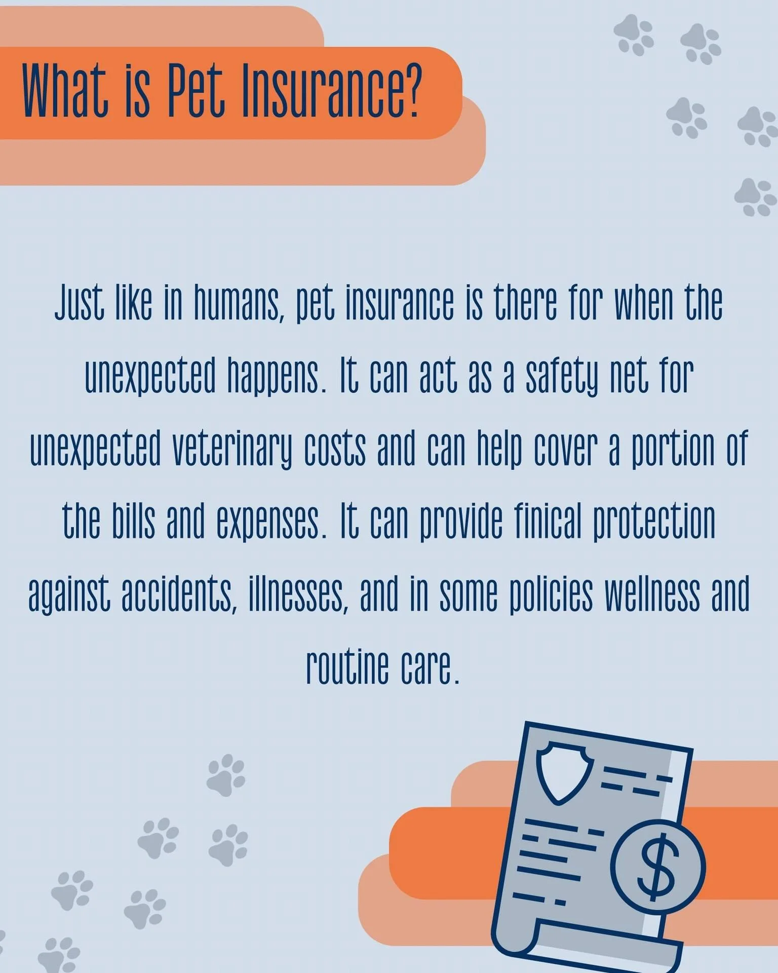 Pet insurance can help cover the cost so your furry friends get the care they need&mdash;without breaking the bank. You pay for your pet&rsquo;s care upfront, then submit a claim to get reimbursed for eligible expense!

💡 Compare plans and see what&
