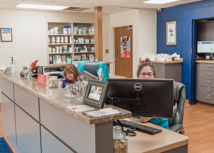 Hicks Animal Clinic before the expansion, photo 1