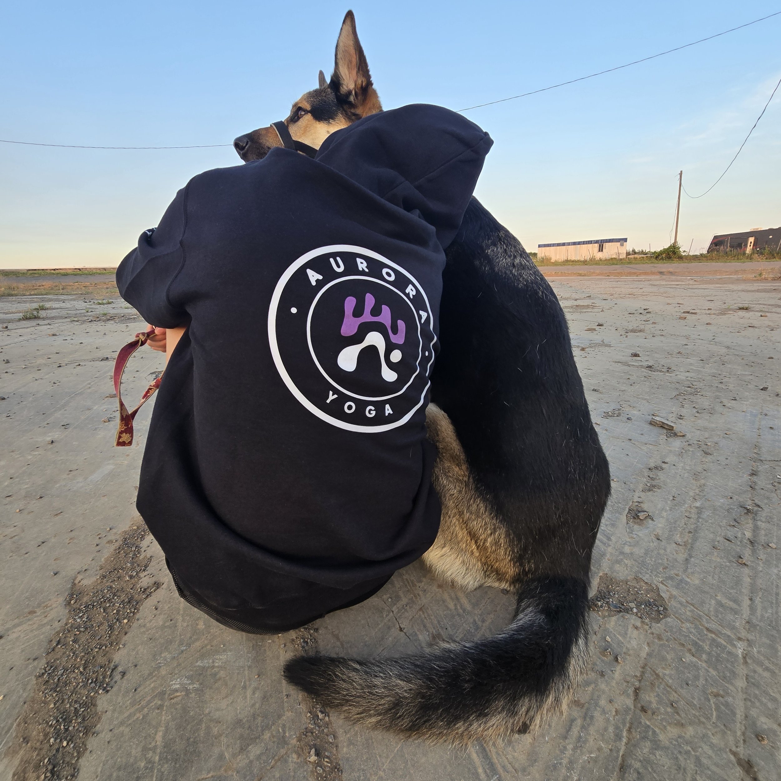 Aurora Life Sports Yoga Hoodie Black