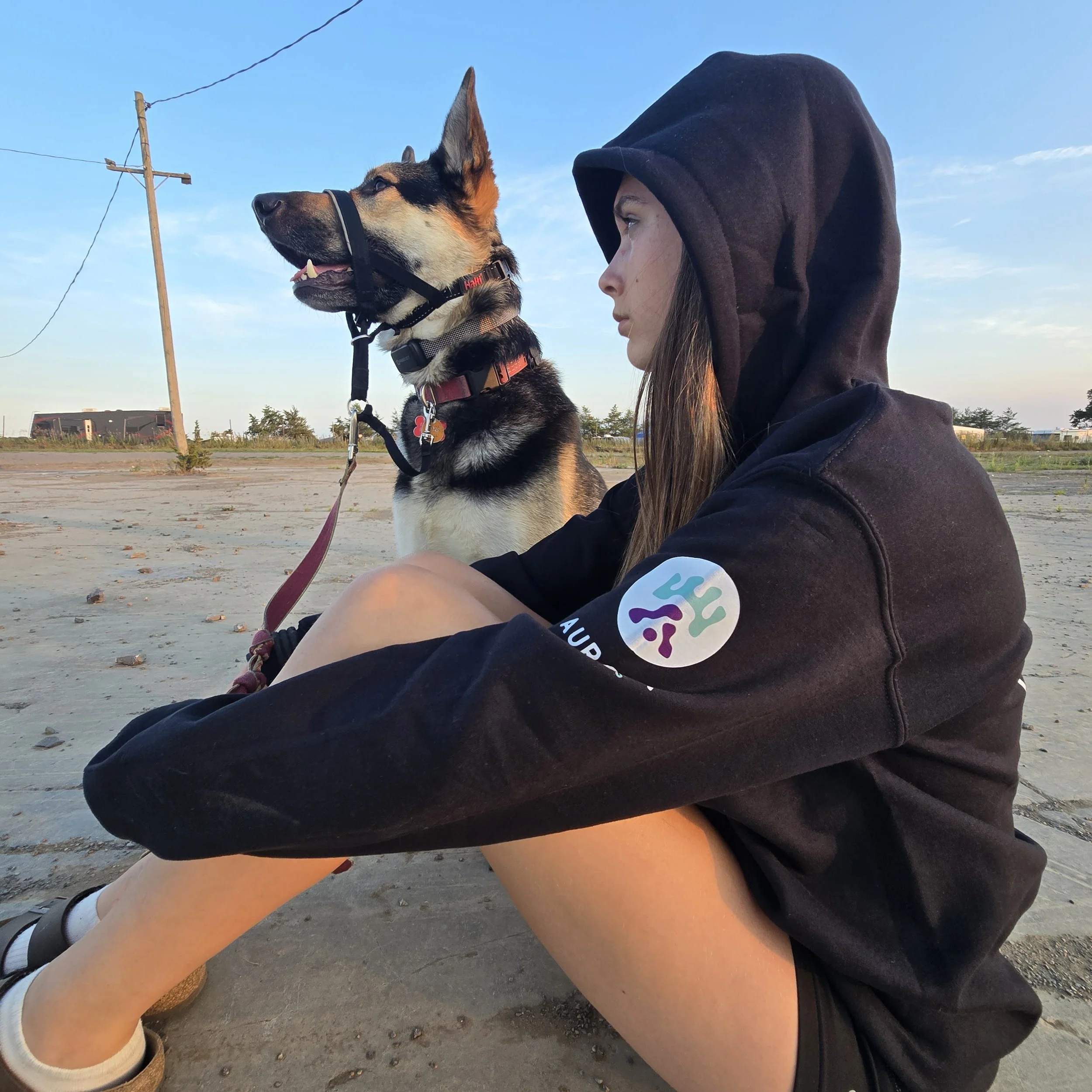 Aurora Life Sports Yoga Hoodie Black