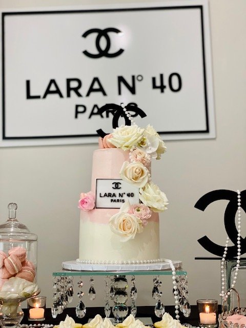 Two Tiered Birthday Cake