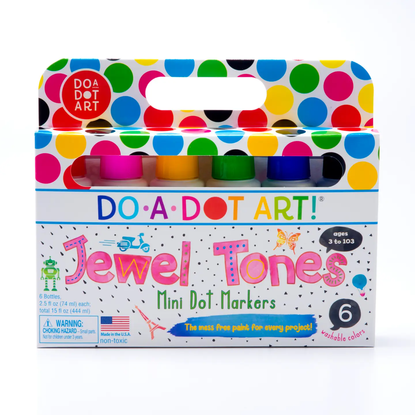 Do A Dot Art! Jewel Tones Mini Dot Marker