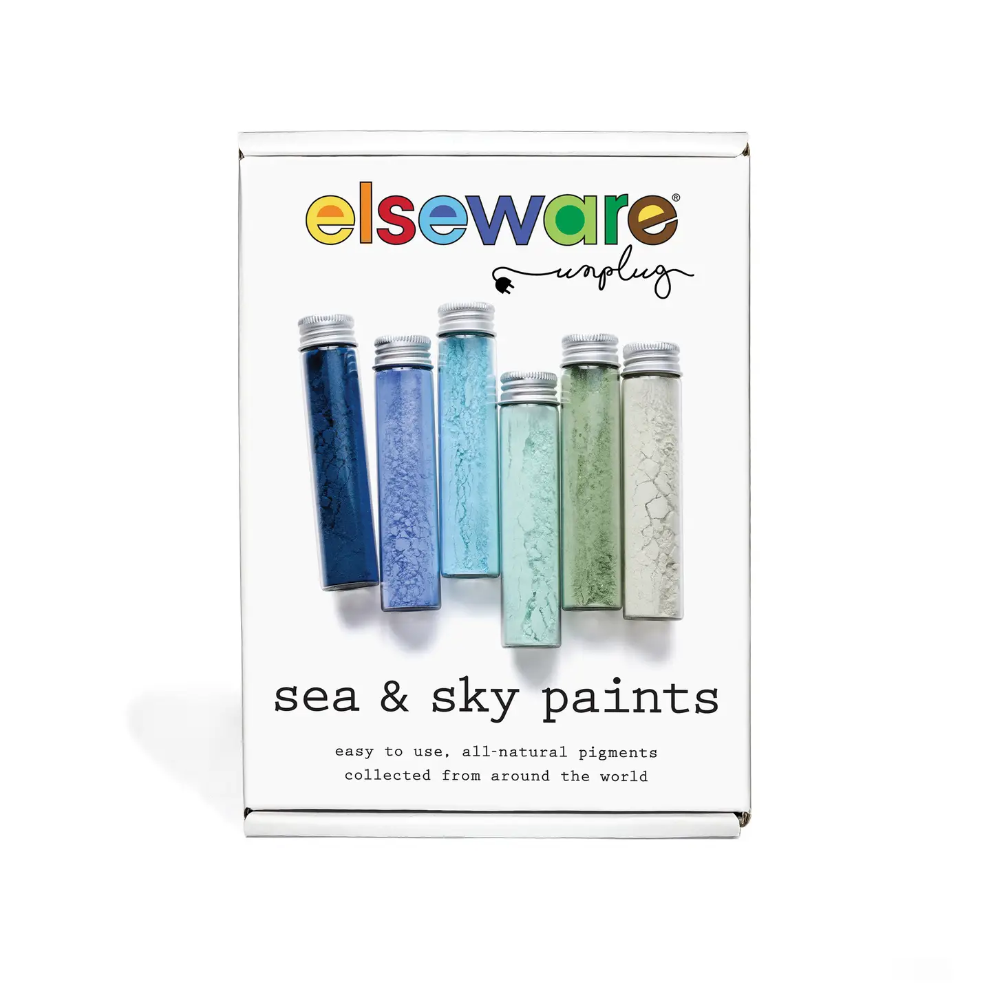Sea & Sky Paint Set - Non-Toxic Earth Pigments - 6 Colors