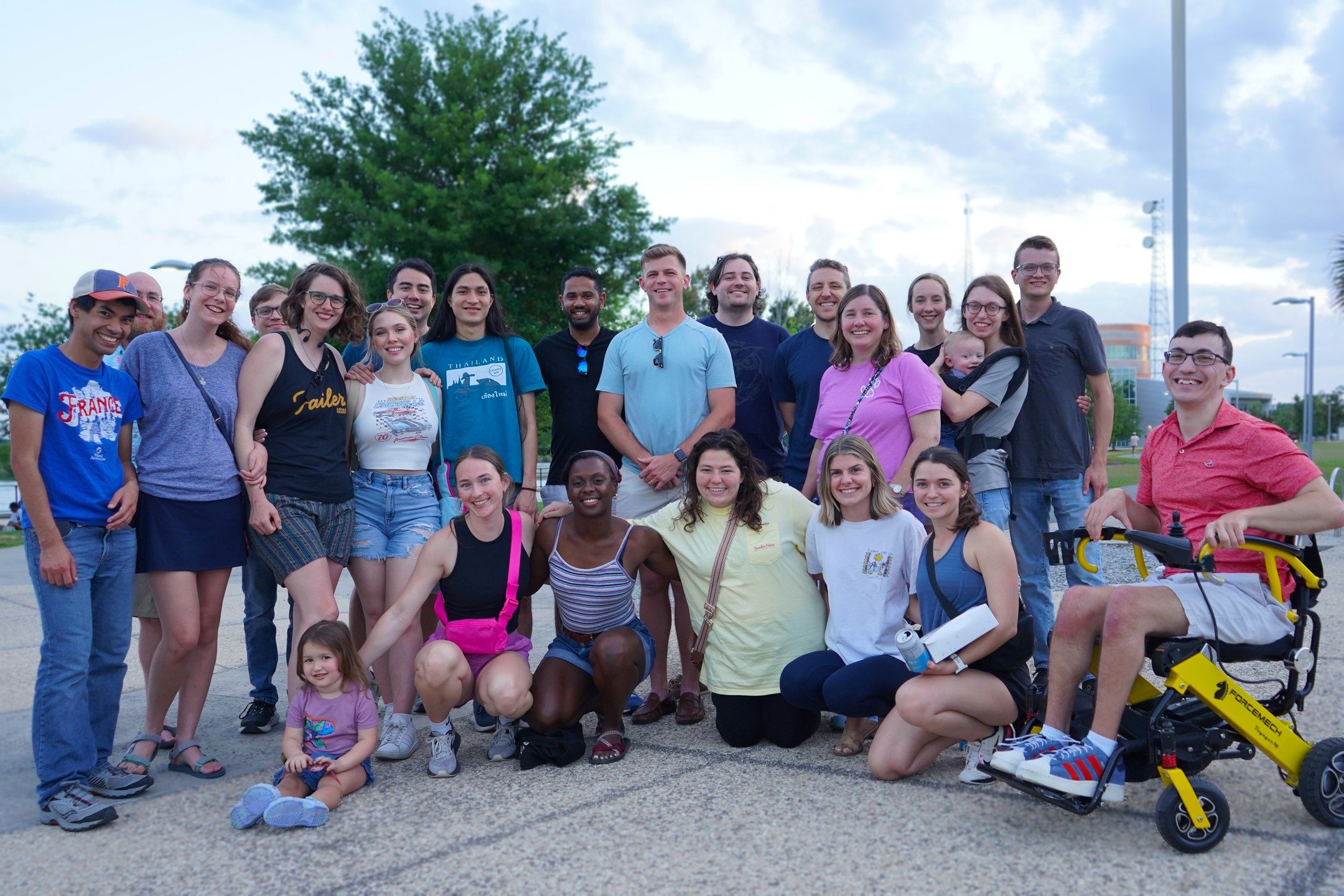 Small Group social for April at Depot Park. Small Groups will continue to meet over the summer: every Monday at 7:00 p.m. DM for location details. #dioflfeast