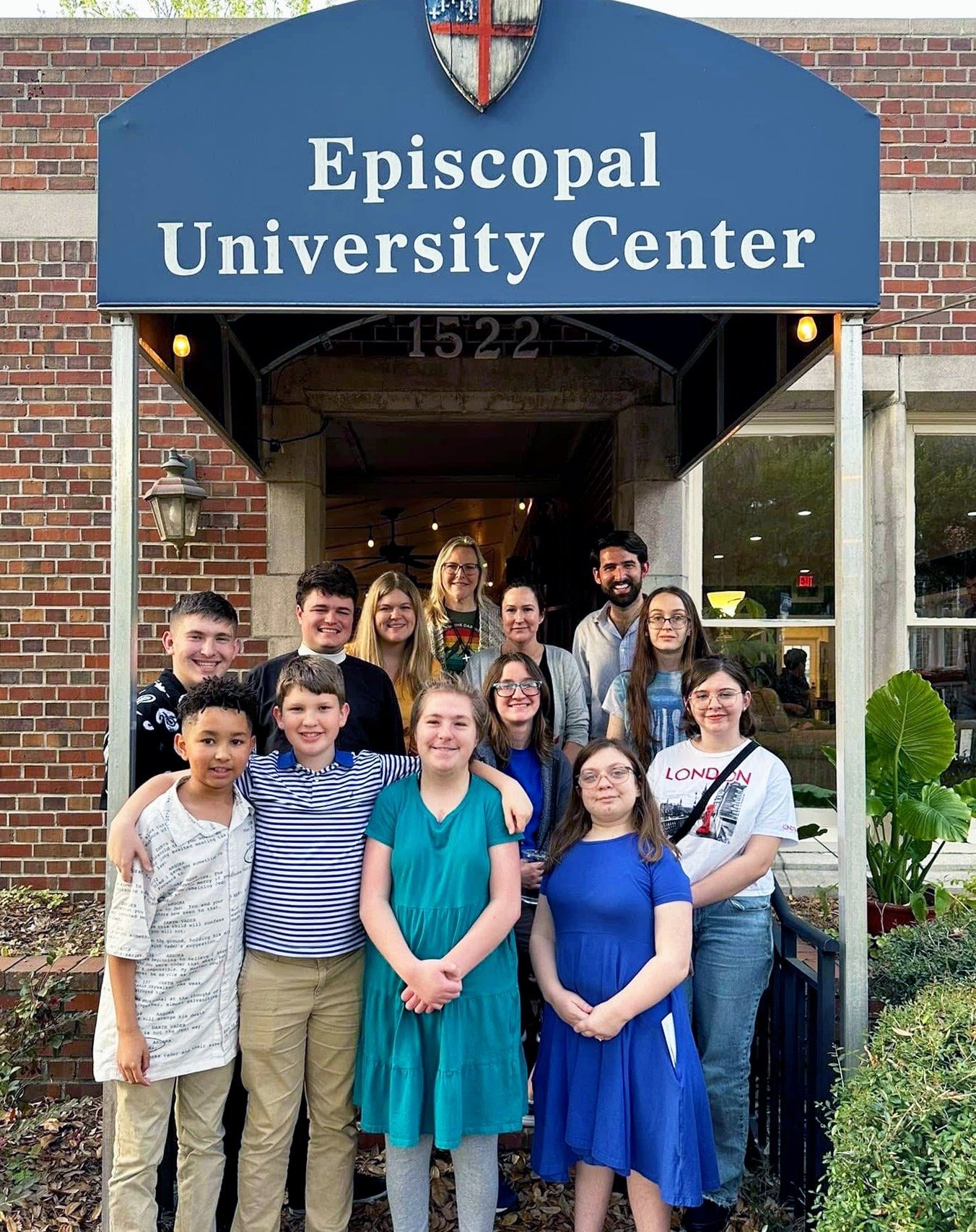 We had a great time with the Youth Group from St. James in Lake City. We love it when Youth Groups come visit the Chapel! #dioflfeast