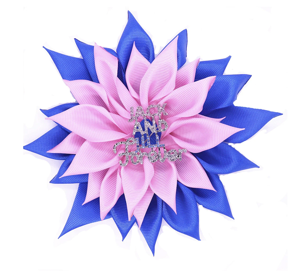J&J Forever Silk Ribbon Brooch