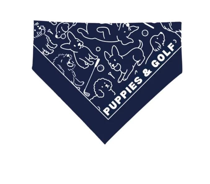 Foray Golf x Puppies & Golf Bandana