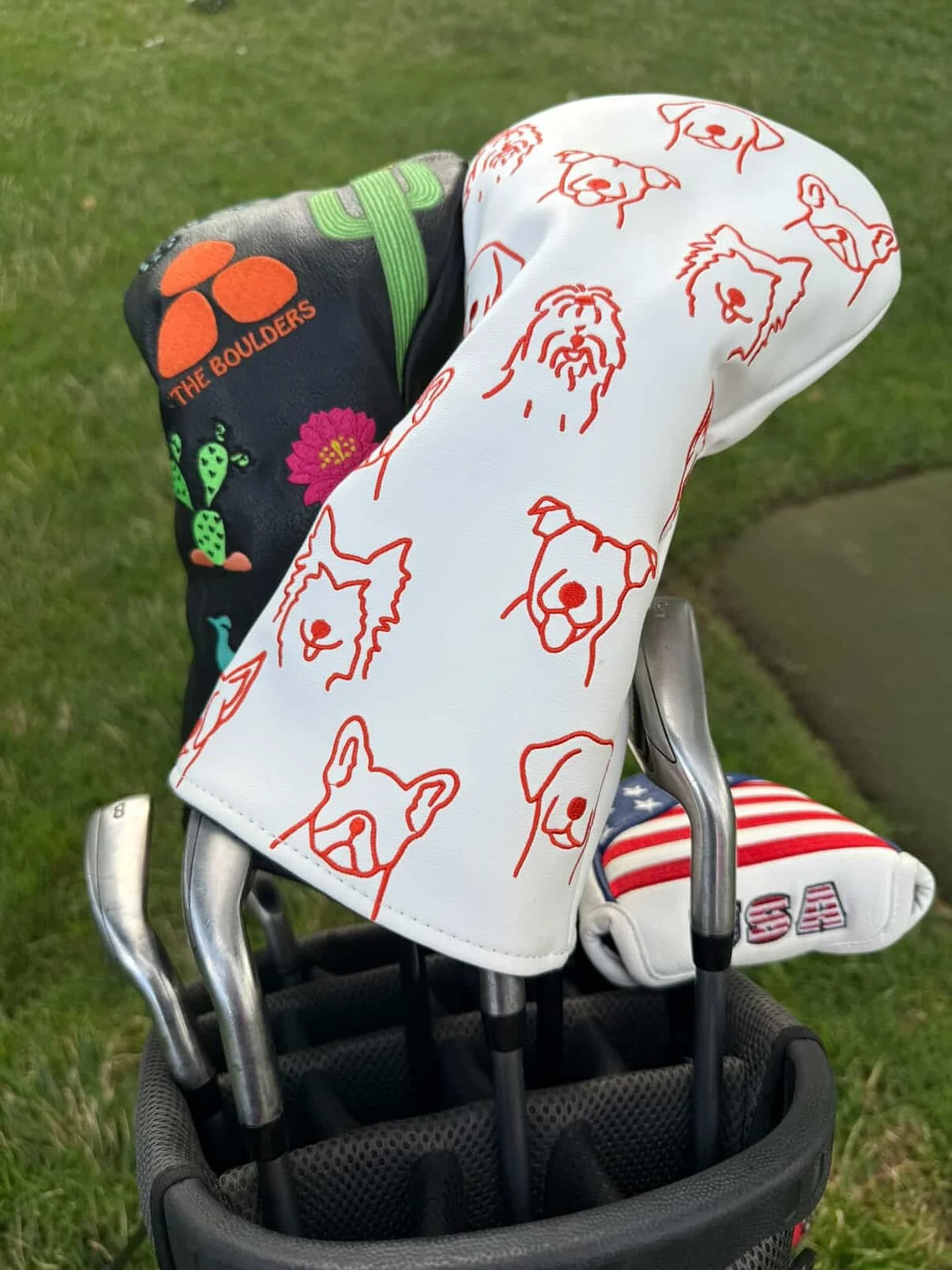 We love seeing you with our Puppies &amp; Golf x @thepartiniclub gear!! 🤩

Make sure to send us pics of your new gear in action for a chance to be featured! 

The Partini Club and Puppies &amp; Golf have teamed up for a collaboration that brings pur