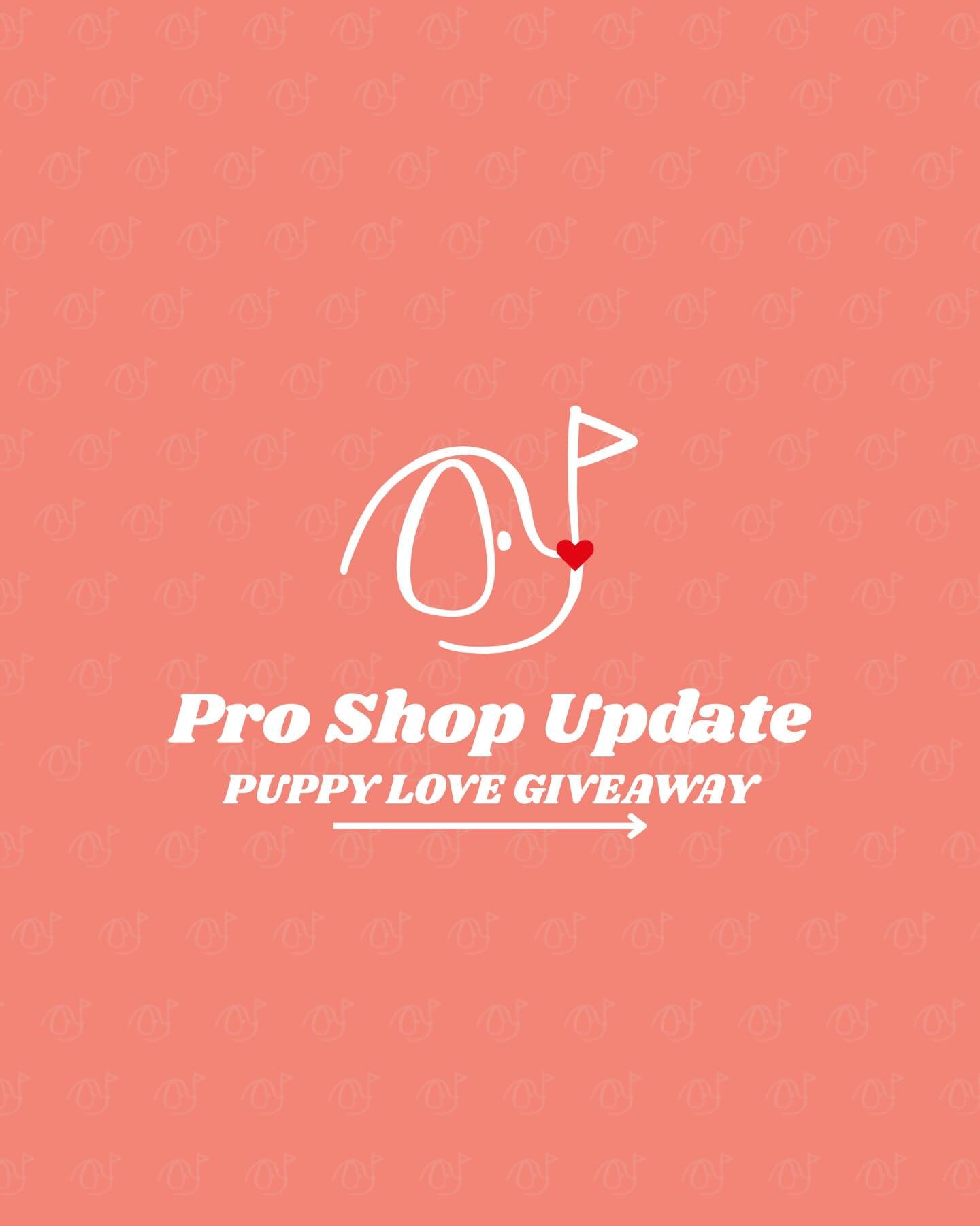 We&rsquo;re spreading Puppy Love this Valentine&rsquo;s Day with our ultimate pro shop update, and you could win the bundle for free in our Puppy Love Giveaway!

One lucky winner will receive:
🐶 Foray Golf x Puppies &amp; Golf crewneck of your choic