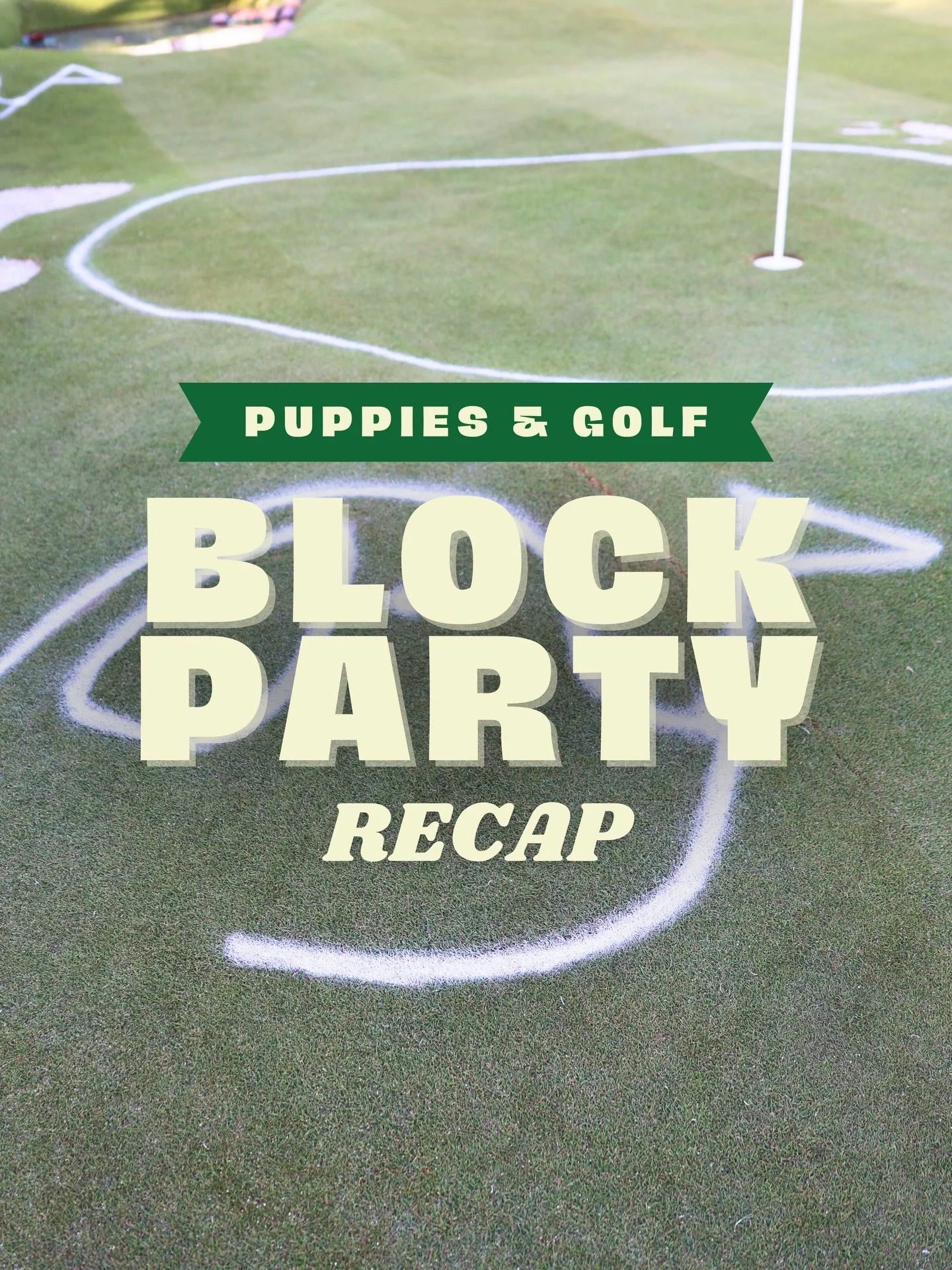 Our biggest Block Party yet! 🐶⛳ We raised a record-breaking total of $177,811, our highest total ever! And 8 dogs were placed into their forever homes, the most adoptions to date 🏡🐾

To our sponsors, volunteers, supporters, and every single person