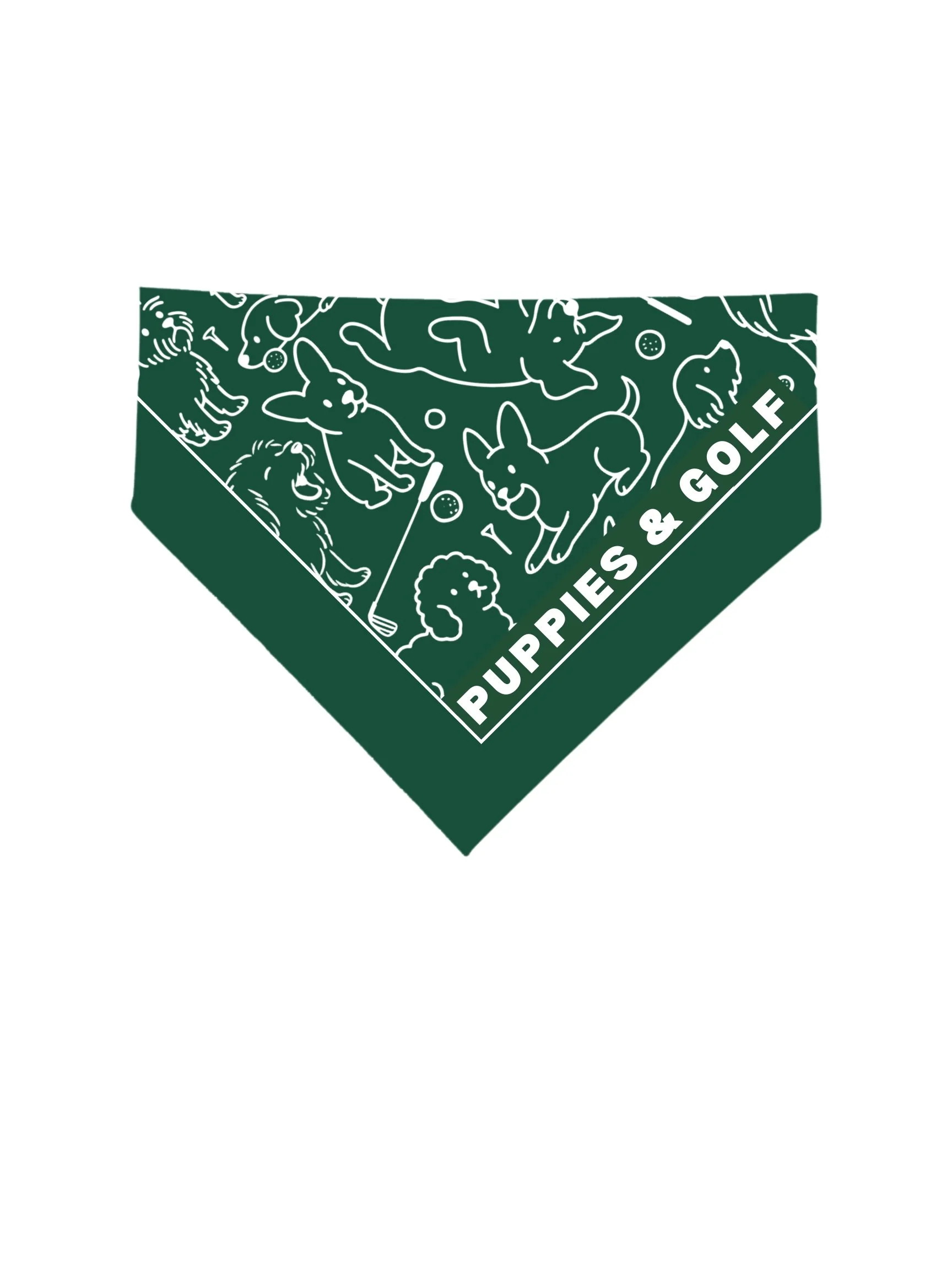 PRE-ORDER Foray Golf x Puppies & Golf Bandana