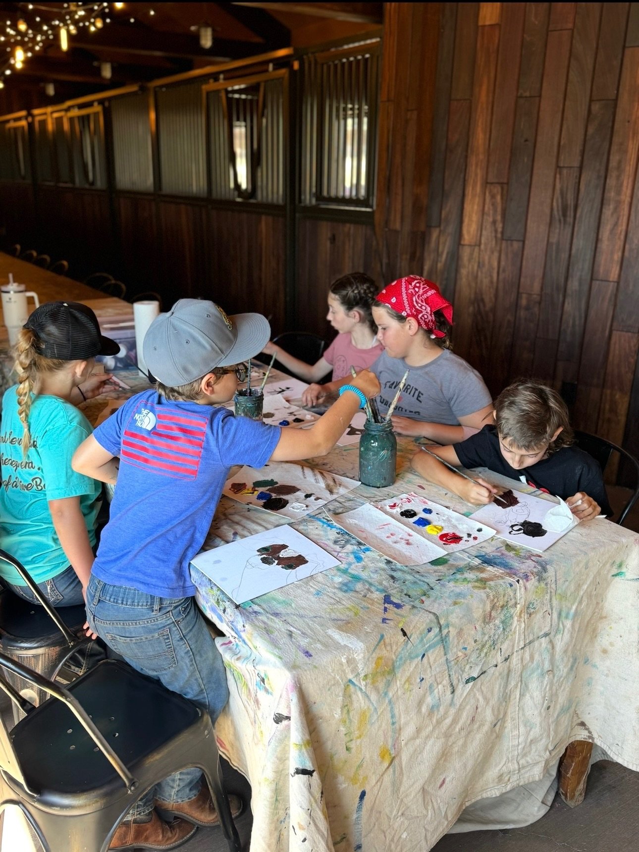 At Tag Ranch Camps, creativity lives in every camper &mdash; sometimes it just needs a little room to run wild. 🎨✨

#parkcitysummercamp #utahkids #paintingwithkids