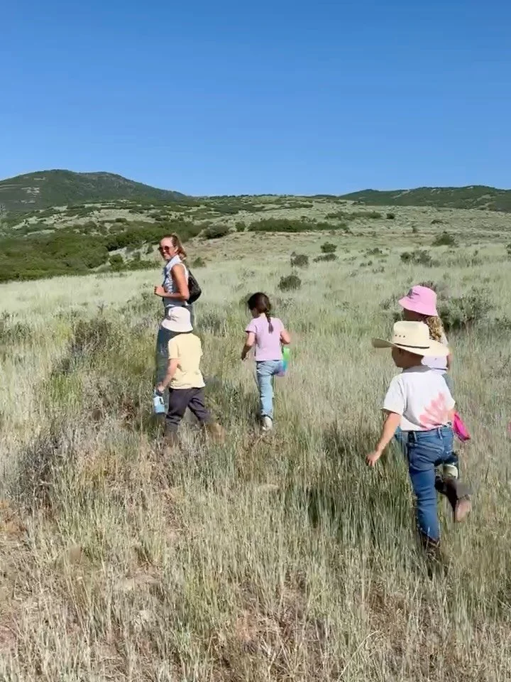 You&rsquo;ll always find a friend here🤍 some furry, some with boots and all with heart. 

#utahsummercamp #utahkids #parkcitysummercamp