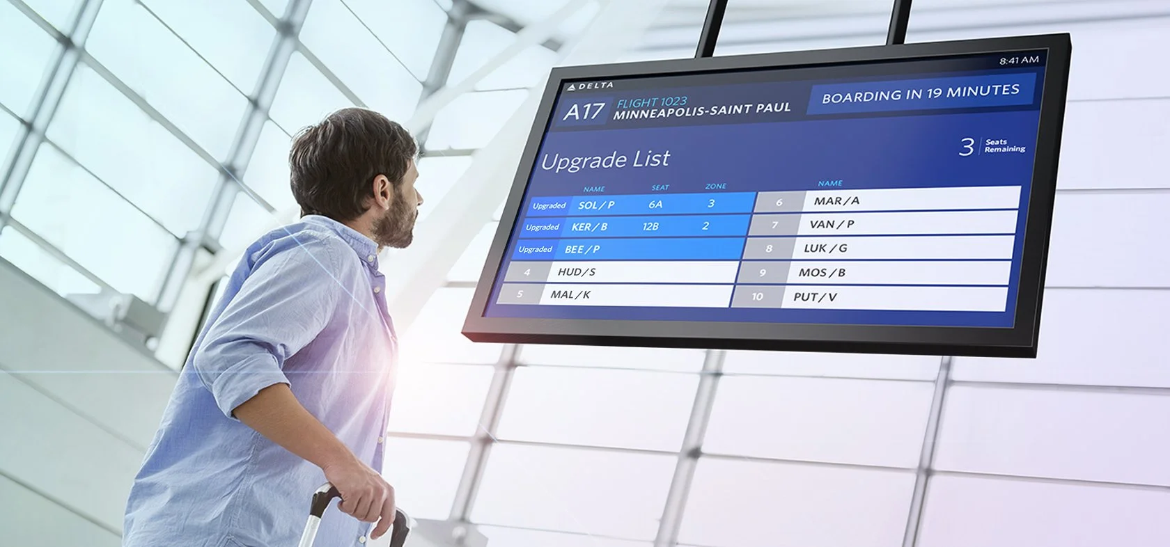 Delta Gate Information Display  System