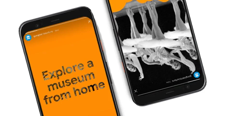 Google Arts & Culture Museum from Home Social Campaign