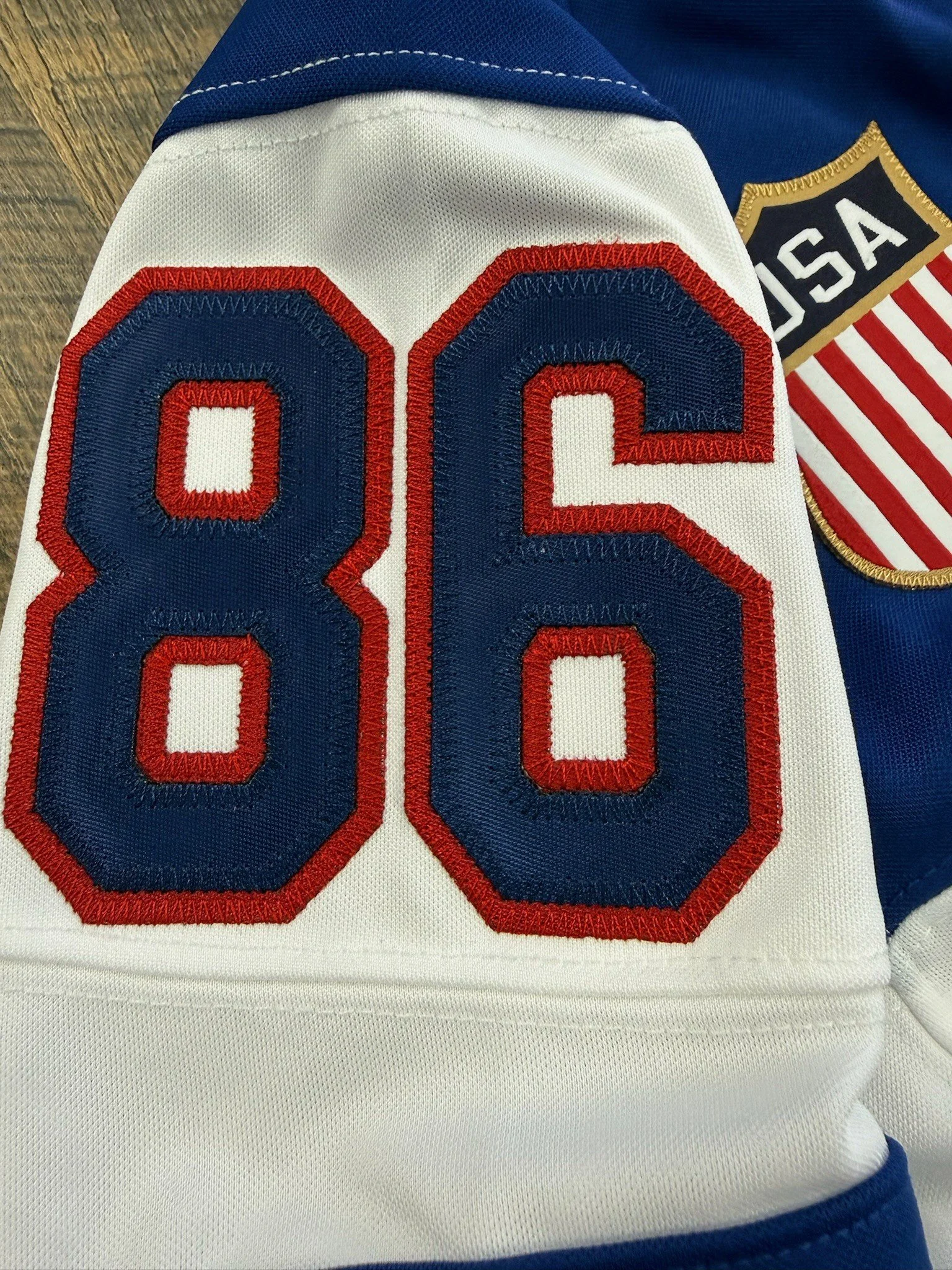 NHL Sewn Player Lettering