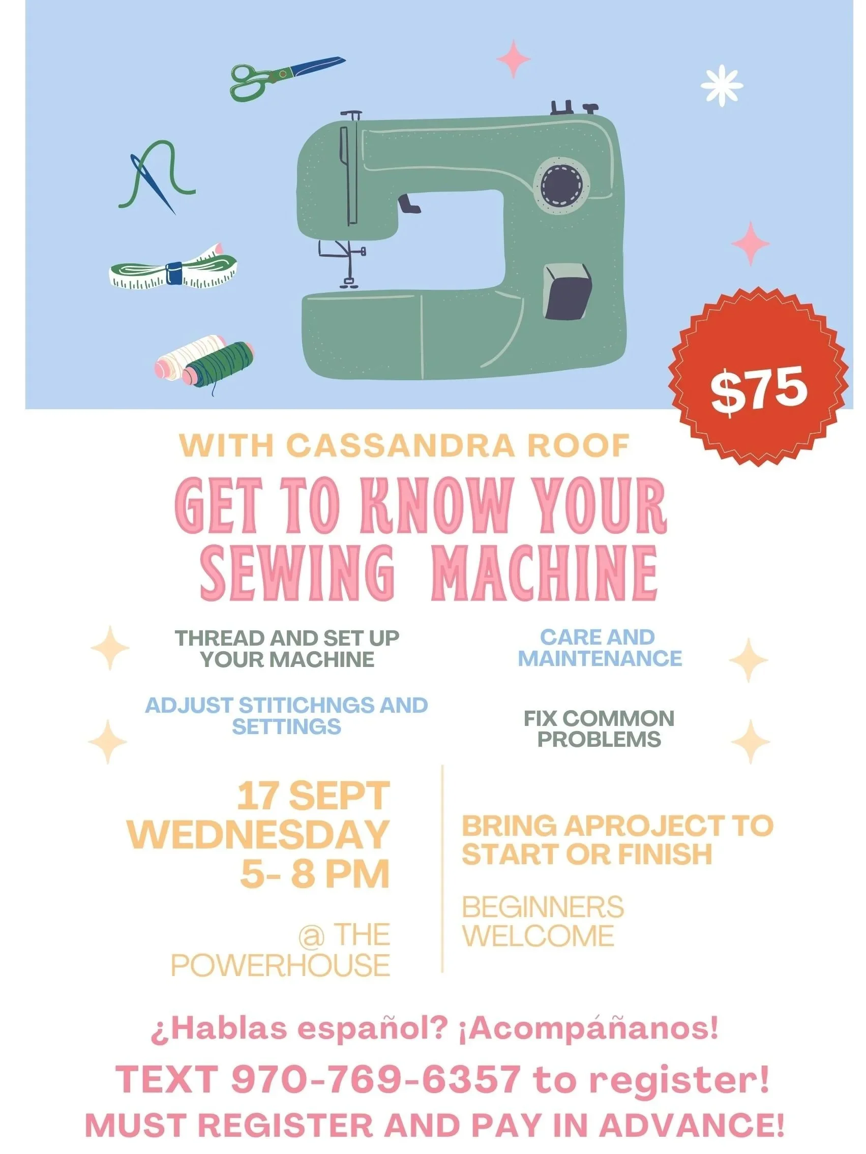 Get to Know Your Sewing Machine