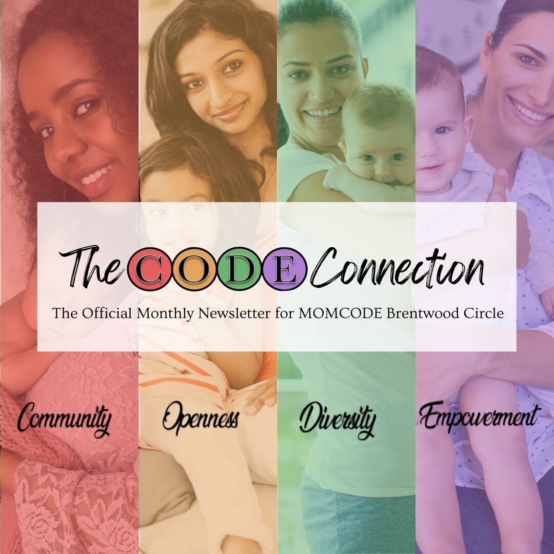 Hot off the press! Check out the inaugural edition of The CODE Connection, MOMCODE Brentwood Circle's official newsletter. Each issue will feature our group's latest news, upcoming events, and membership spotlights! Link in bio.
.
.
.
.
#momlife #mom