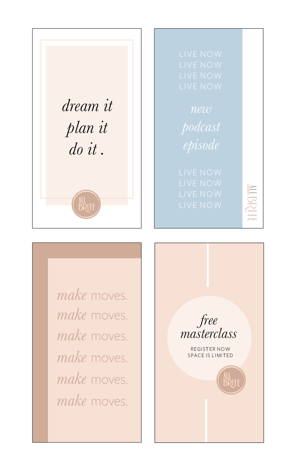 Pre-Made Logo Design and Brand Kits — Share Your Magic
