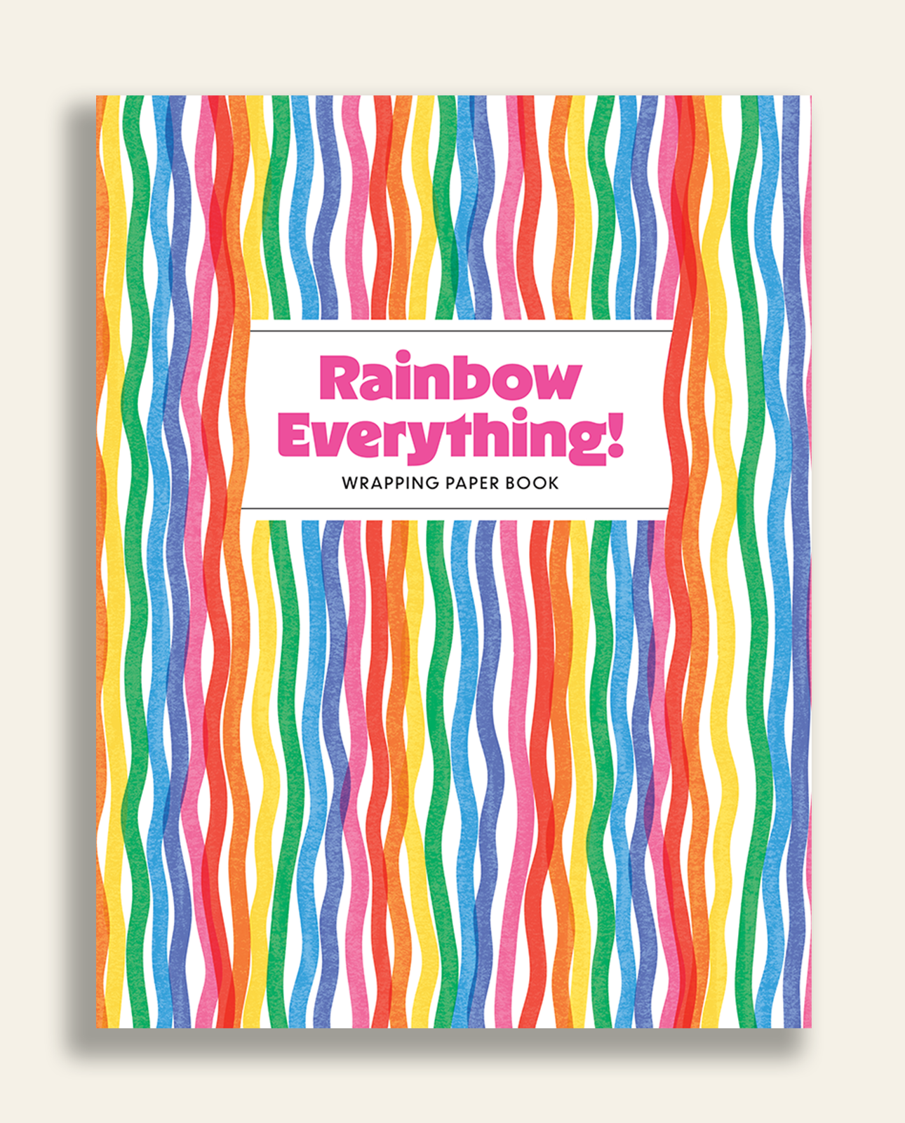 Rainbow Everything! Wrapping Paper Book