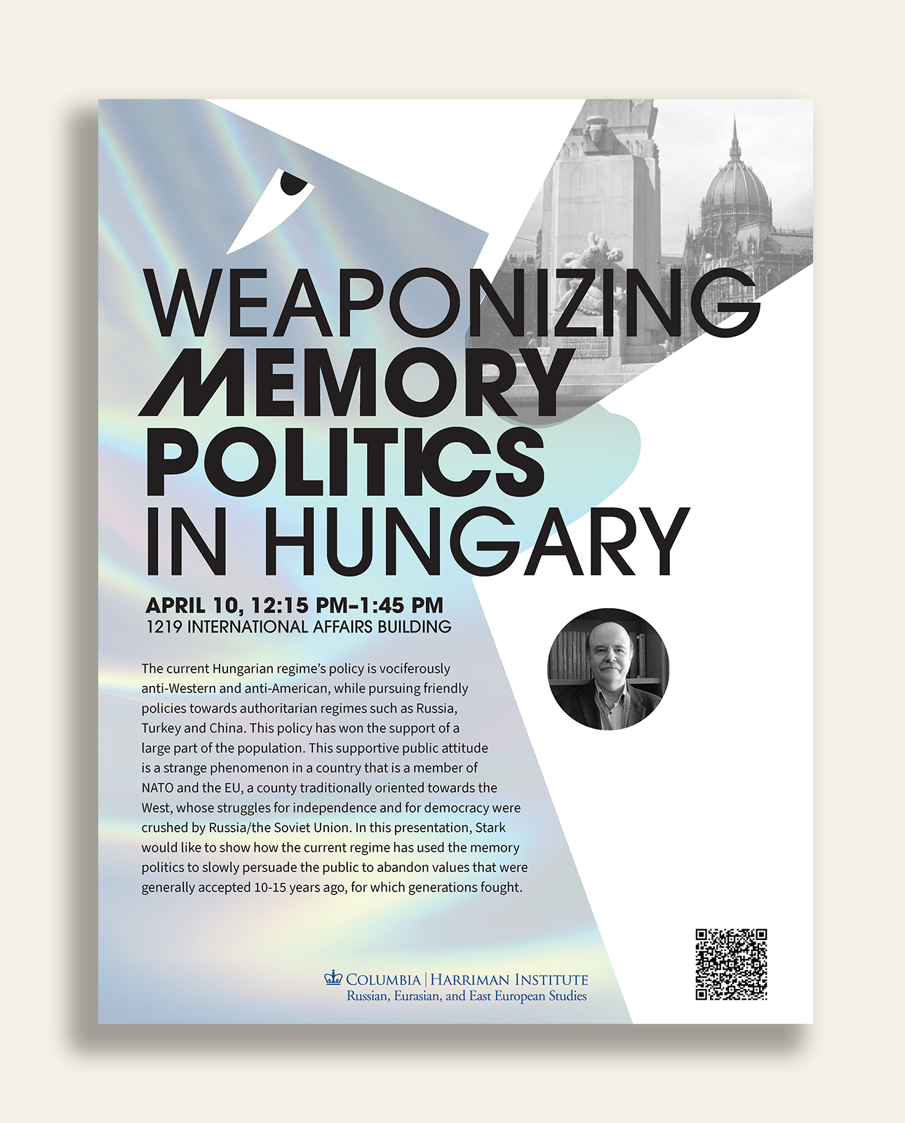 Weaponizing Memory Politics in Hungary Poster