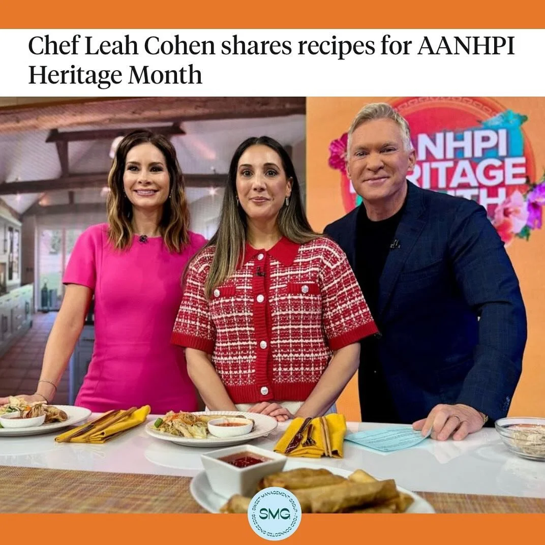 To kick off Asian American and Native Hawaiian/Pacific Islander (AANHPI) Heritage Month, chef Leah Cohen (@leahscohen) was on @goodmorningamerica, bringing flavors from her Filipino heritage into the spotlight! She made pancit bihon and lumpia, some 