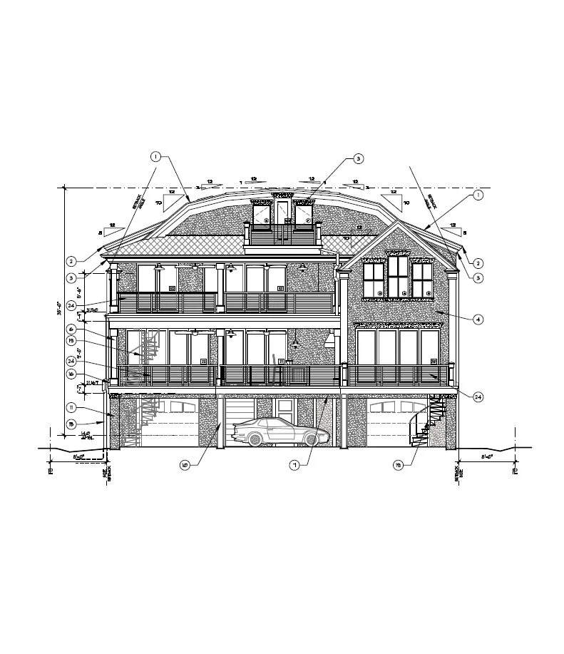 Starts w/ pen &amp; paper ➡️
&amp; becomes the perfect custom home! 🏠 

.
.
.
#homebuilder #customhome #beforeandafter #exteriordesign #hiltonheadisland