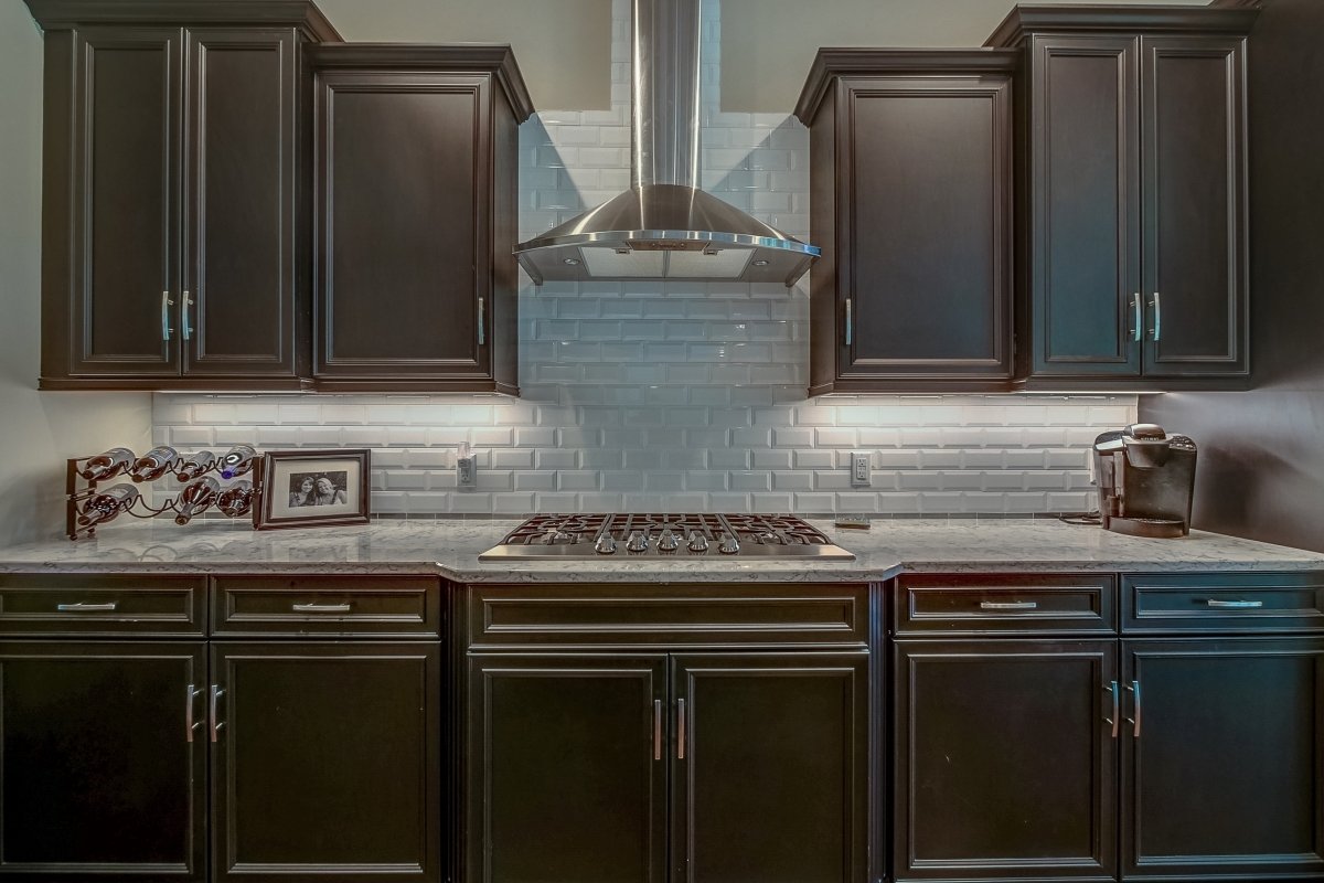 Black and Silver Kitchen