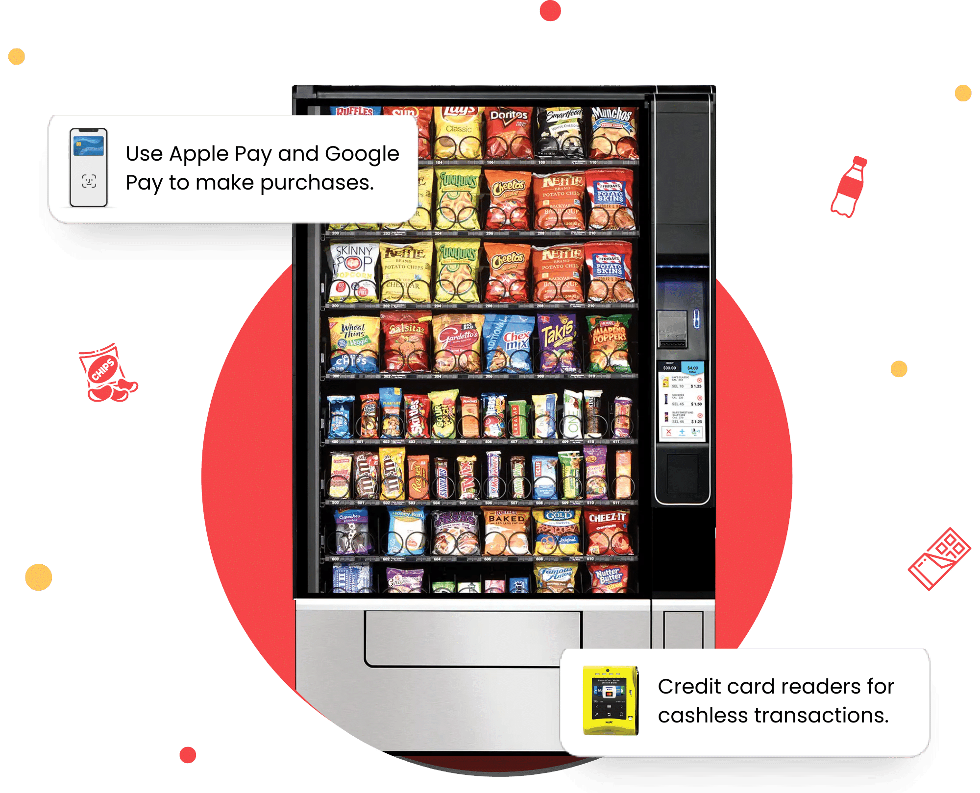 Snack N Go Vending machine service