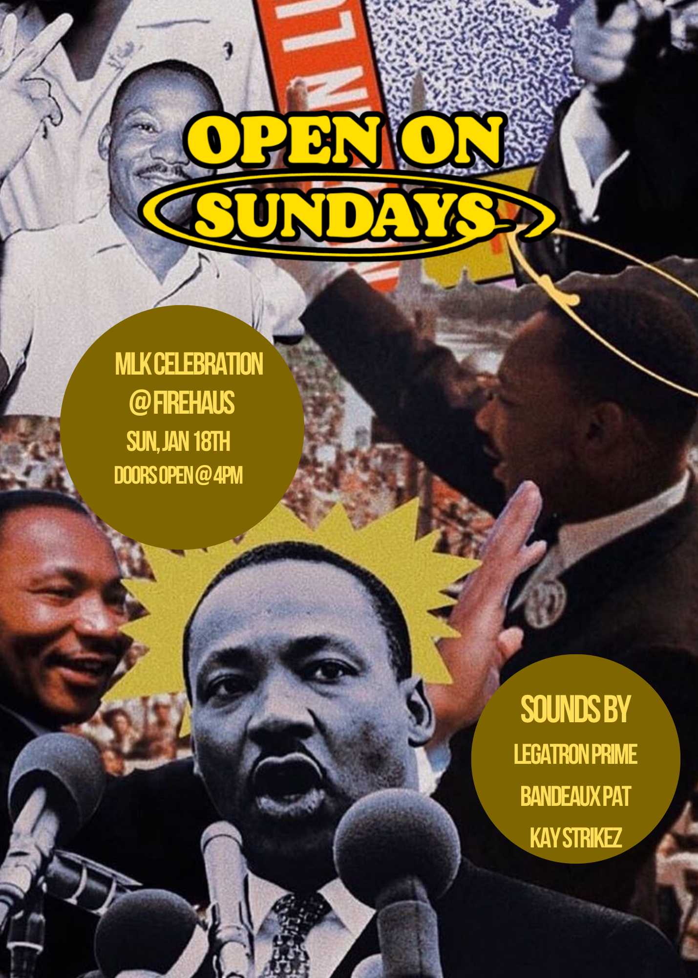 OpenOnSundays: MLK Weekend